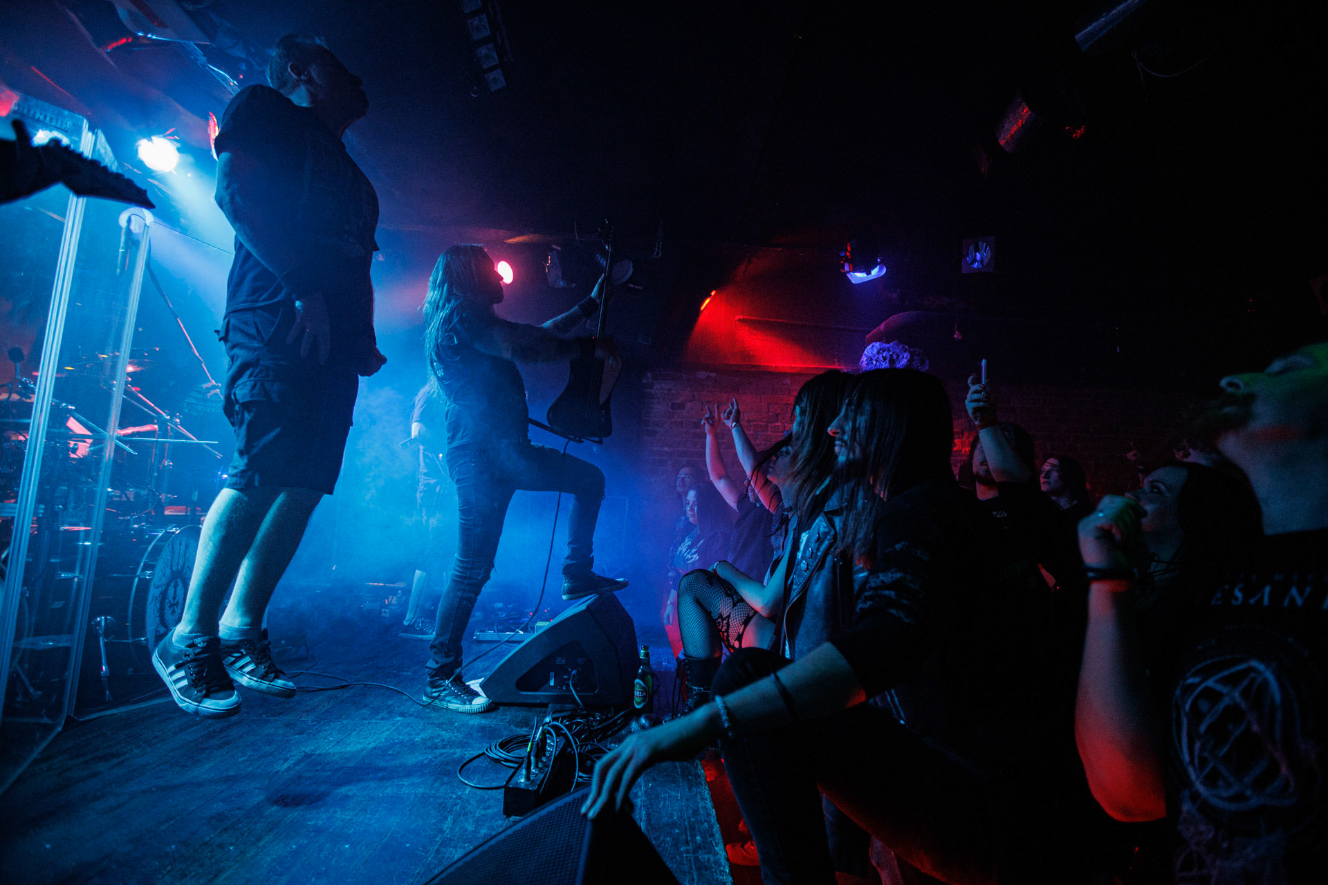 18.03.2022 VIRGIN SNATCH - INFERNALIS RESURGENTIS - Warszawski koncert zespolu VIRGIN SNATCH,thrash metal, death metal,n/z Lukasz "Zielony" Zielinski wokal,fot. Andrzej Wasilkiewicz/Reporter