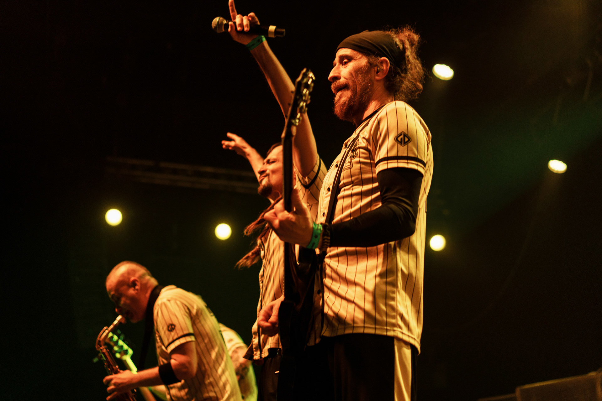 9.02.23 DUBIOZA KOLEKTIV - bosniacka grupa muzyczna, grajaca reggae, dub i rock. - Warszawa Progresja. Winiary Bookings.Fot. Andrzej Wasilkiewicz/Reporter