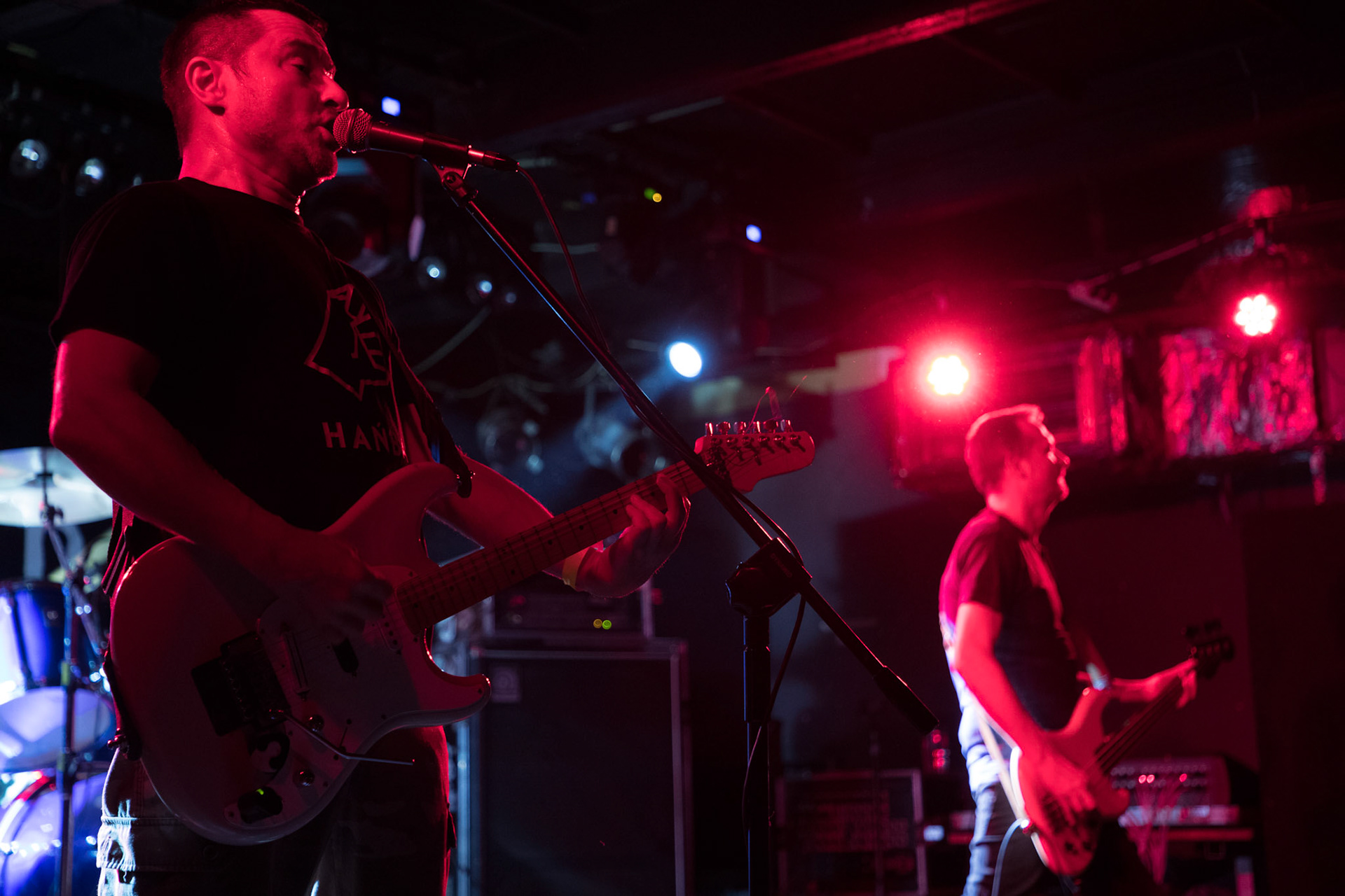 9.12.2017r Dezerter koncert Proxima, Robert Robal Matera gitara, wokal, Krzysztof Grabowski perkusja , Jacek Chrzanowski gitara basowa fot. Andrzej Wasilkiewicz/Reporter