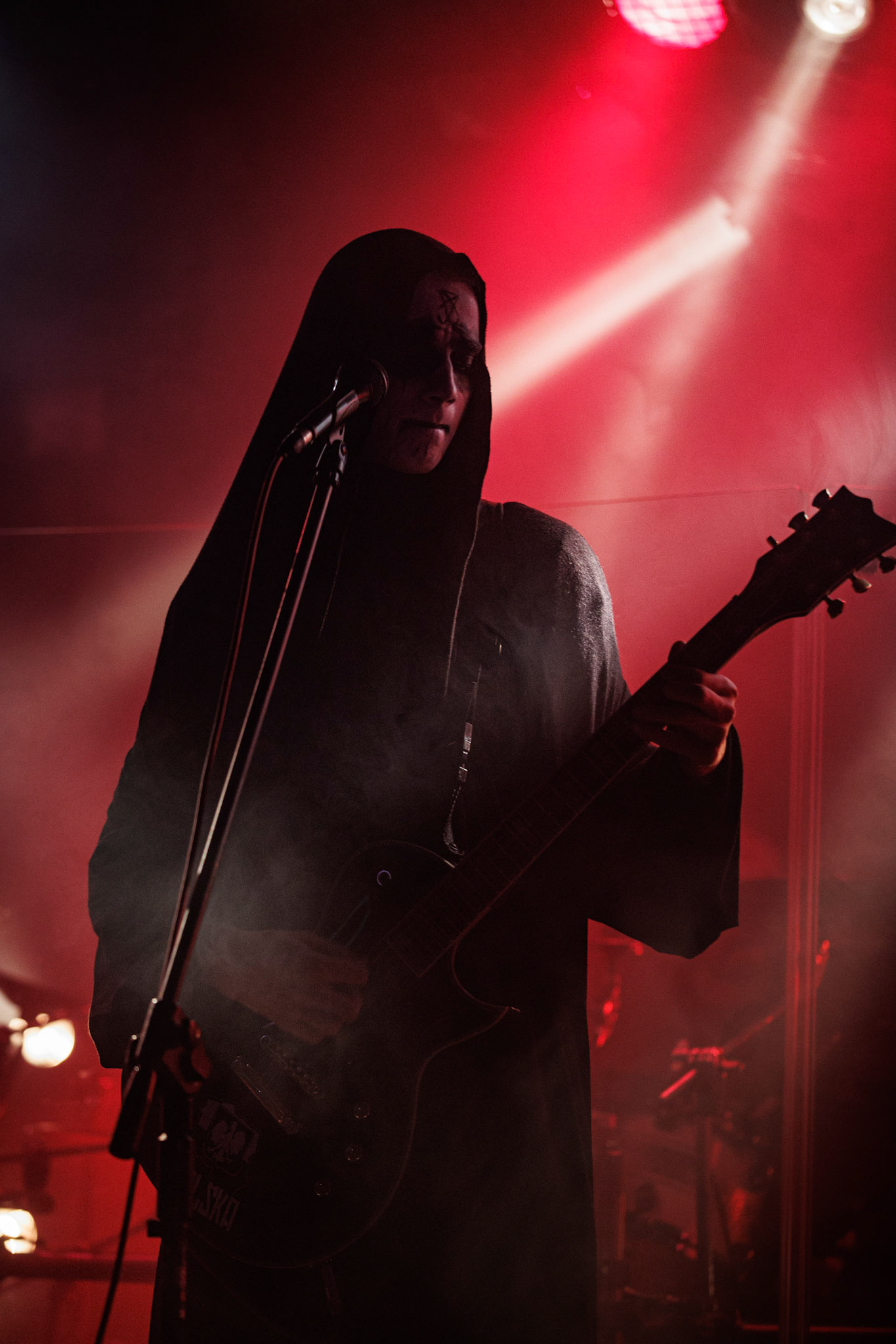 8.01.2022 Amalekim blackmetal, pure black metal.Koncert Czwarta Fala MMXXII klub VooDoo Warszawa.Fot. Andrzej Wasilkiewicz/Reporter