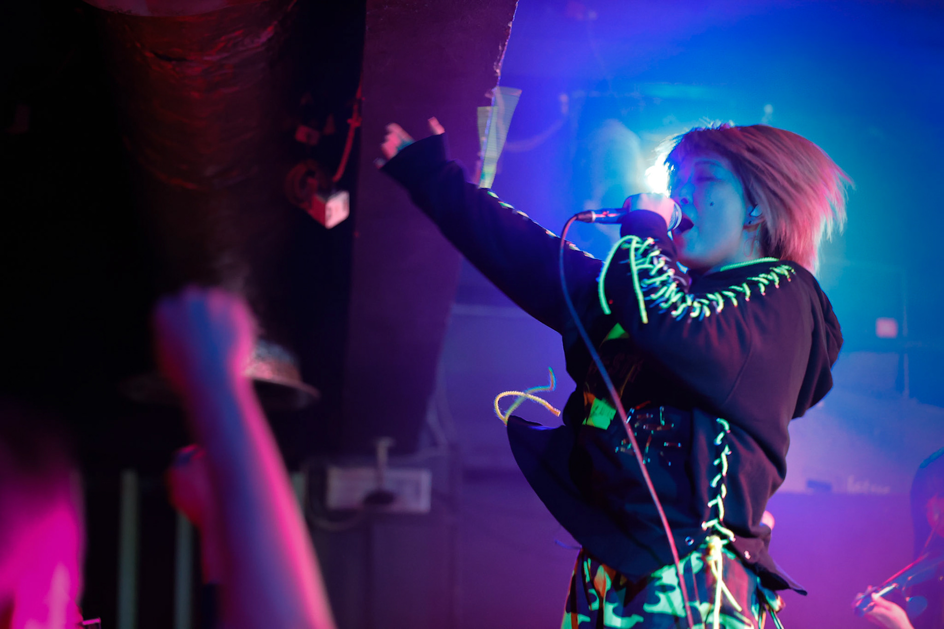 27.01.2020 Warszawa Klub Proxima koncert AliA. Europejska trasa japońskiej grupy AliA  AliAliVe2020 Around the World ReAliVe 
Slide Sunset, Knock Out Productions, 
fot. Andrzej Wasilkiewicz/REPORTER