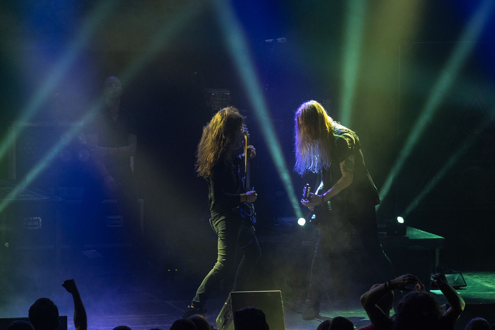 SOEN - Szwecja, rock progresywny, progmetal.  Stefan Stenberg – Bass
Cody Ford – Guitar
Lars Åhlund – Keys, guitar
Joel Ekelöf – Vocals
Martin Lopez – Drums, percussion
Knock Out Productions
Progresja Warszawa. fot. Andrzej Wasilkiewicz/Reporter