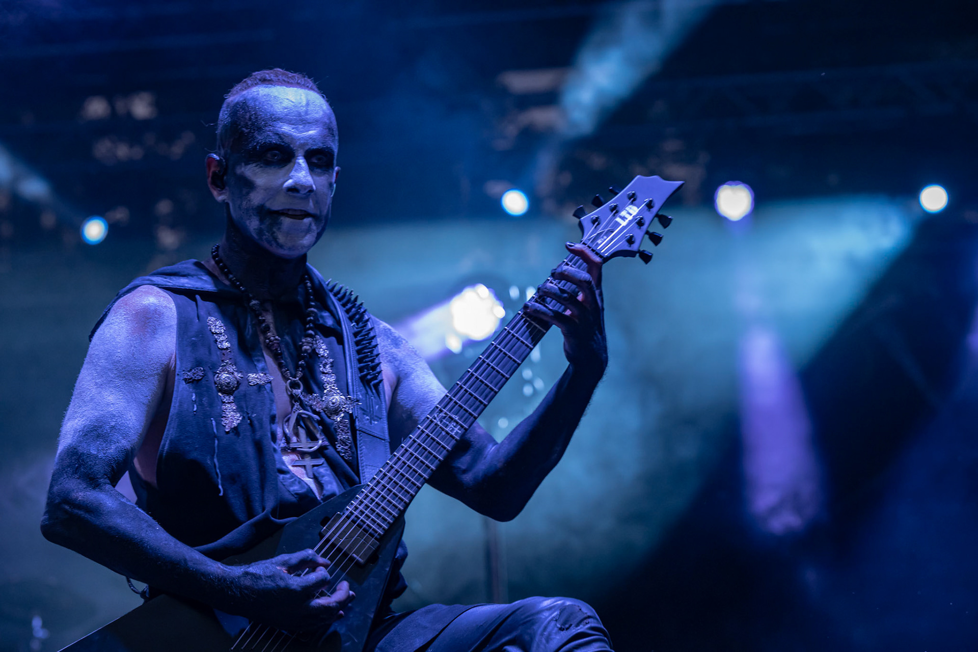 2024.07.21 BEHEMOTH, black metal - Warszawa Letnia Scena Progresji, Knock Out Productions, fot. Andrzej Wasilkiewicz/kaziq.com