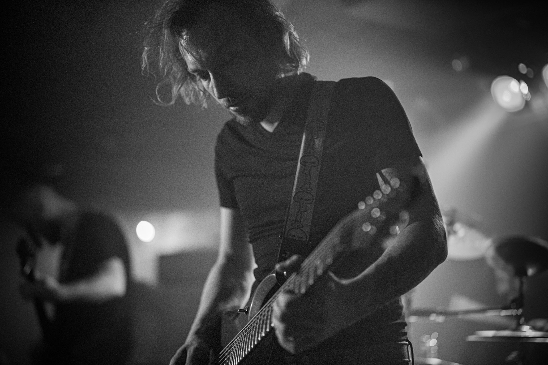 Koncert 4dots - 20.12.2019 Warszawa Klub Pogłos, n/z W. Jarawka guitar, Post something, Post something else, fot. Andrzej Wasilkiewicz/REPORTER