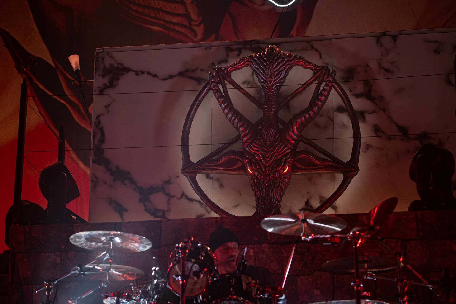 4.06.2022 Mercyful Fate Mystic Festival 2022 Gdansk. King Diamond, Kim Bendix Petersen,Mystic Coalition.fot. Andrzej Wasilkiewicz/Reporter