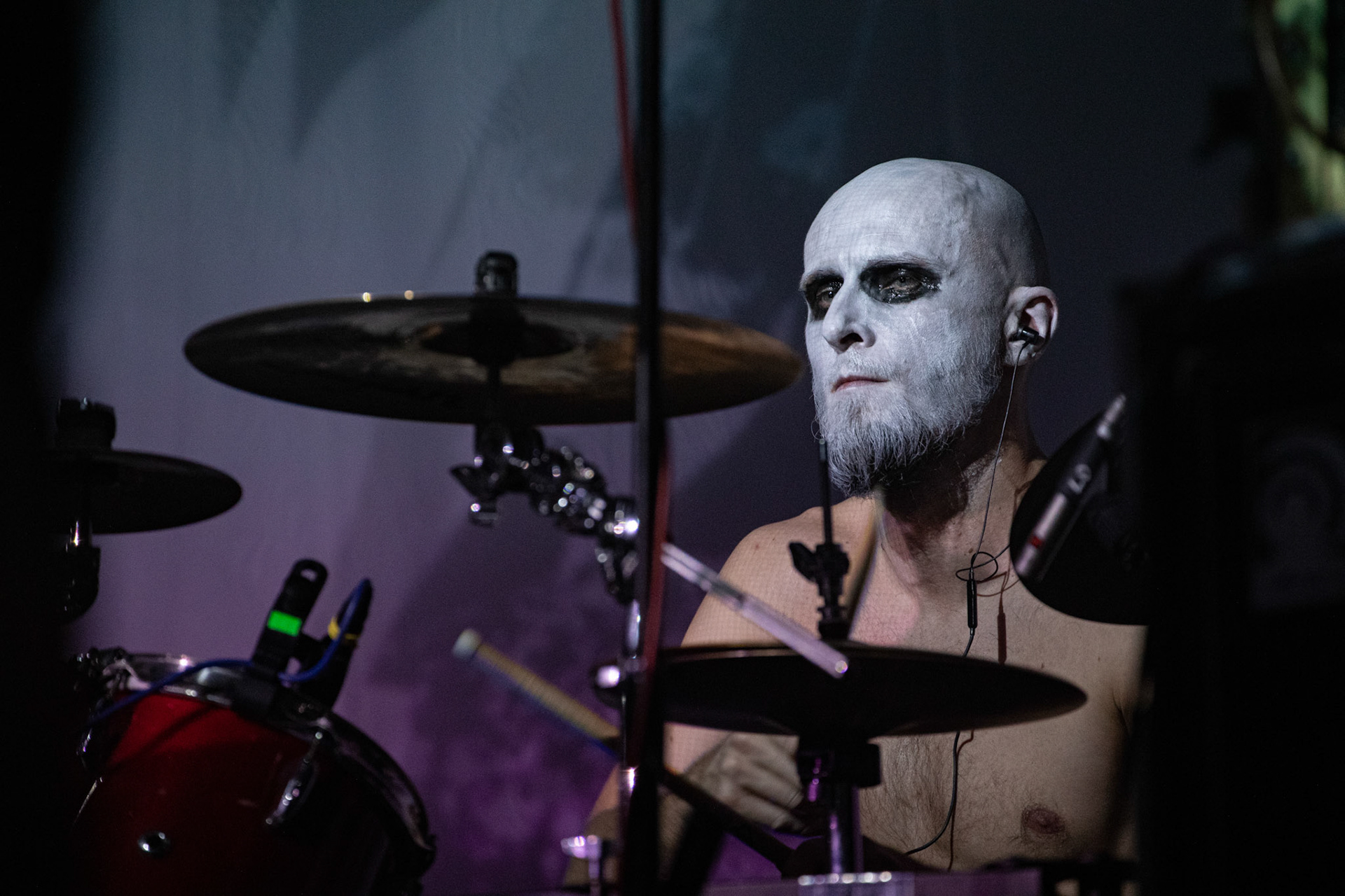 15.12.2019 koncert polskiego zespołu pieśni i końca Furia, Merry Christless 2019, Warszawa Klub Progresja,
zespół Nihila, kolektyw Let The World Burn, black metal, eksperymentalny metal, nekrofolk,
n/z Grzegorz "Namtar" Kantor – perkusja, 
New Aeon Musick, Knock Out Productions
fot. Andrzej Wasilkiewicz/REPORTER