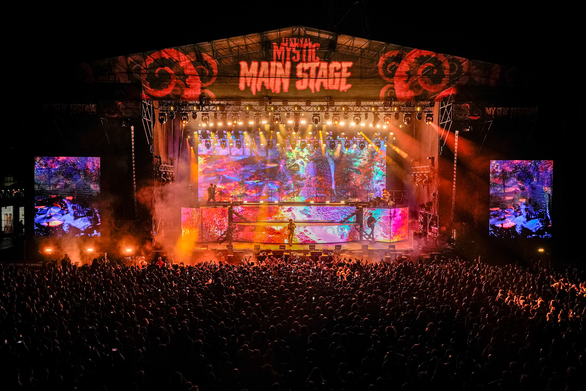 8.06.2024 BRING ME THE HORIZON - Mystic Festival 2024 Gdansk. Dzień trzeci. fot. Andrzej Wasilkiewicz/Reporter