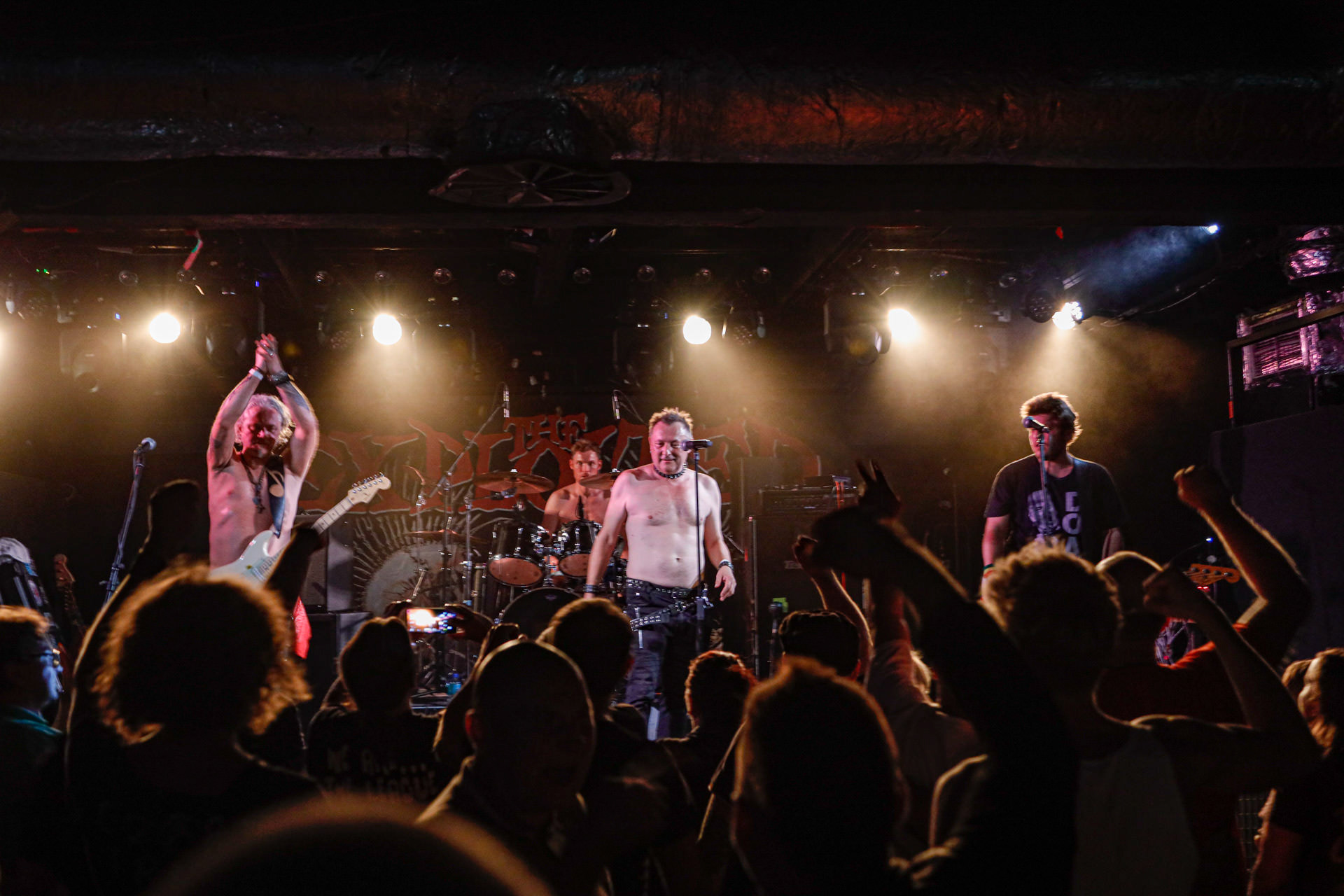 25.08.2022 TZN Xenna - warszawska grupa punkowa z frontmenem Krzysztofem Zygzakiem Chojnackim przed warszawskim koncertem The Exploited.fot. Andrzej Wasilkiewicz/Reporter