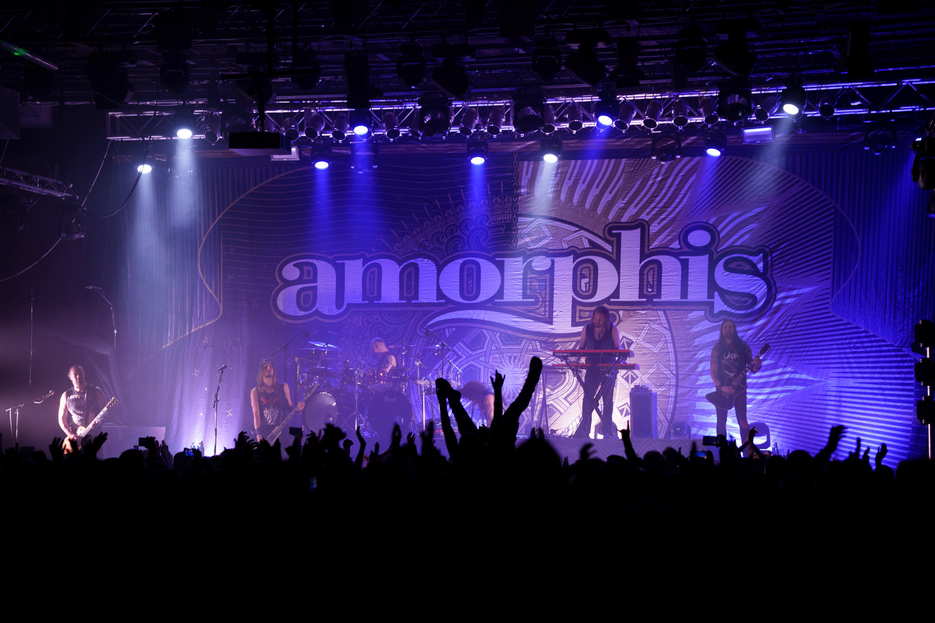 5.12.2022 Amorphis - melodic death metal, folk metal - koncert Warszawa.Knock Out Productions,Klub Progresja, Fot. Andrzej Wasilkiewicz/Reporter