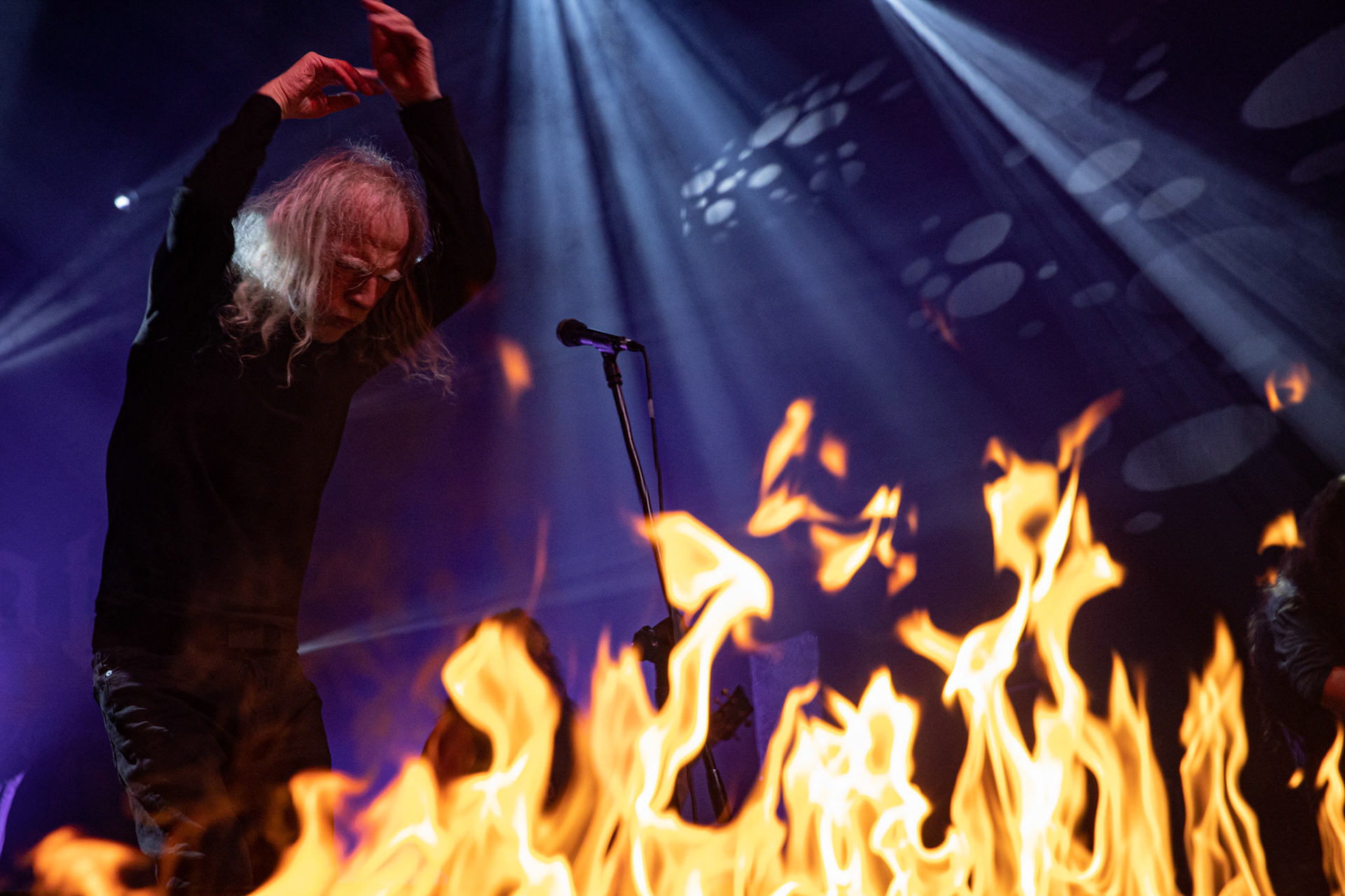 12.09.2021 - KAT i Roman Kostrzewski - koncert "Do zobaczenia w piekle" Wroclaw, Centrum Koncertowe A2.  Roman Kostrzewski – wokal, fot. Andrzej kaziq Wasilkiewicz