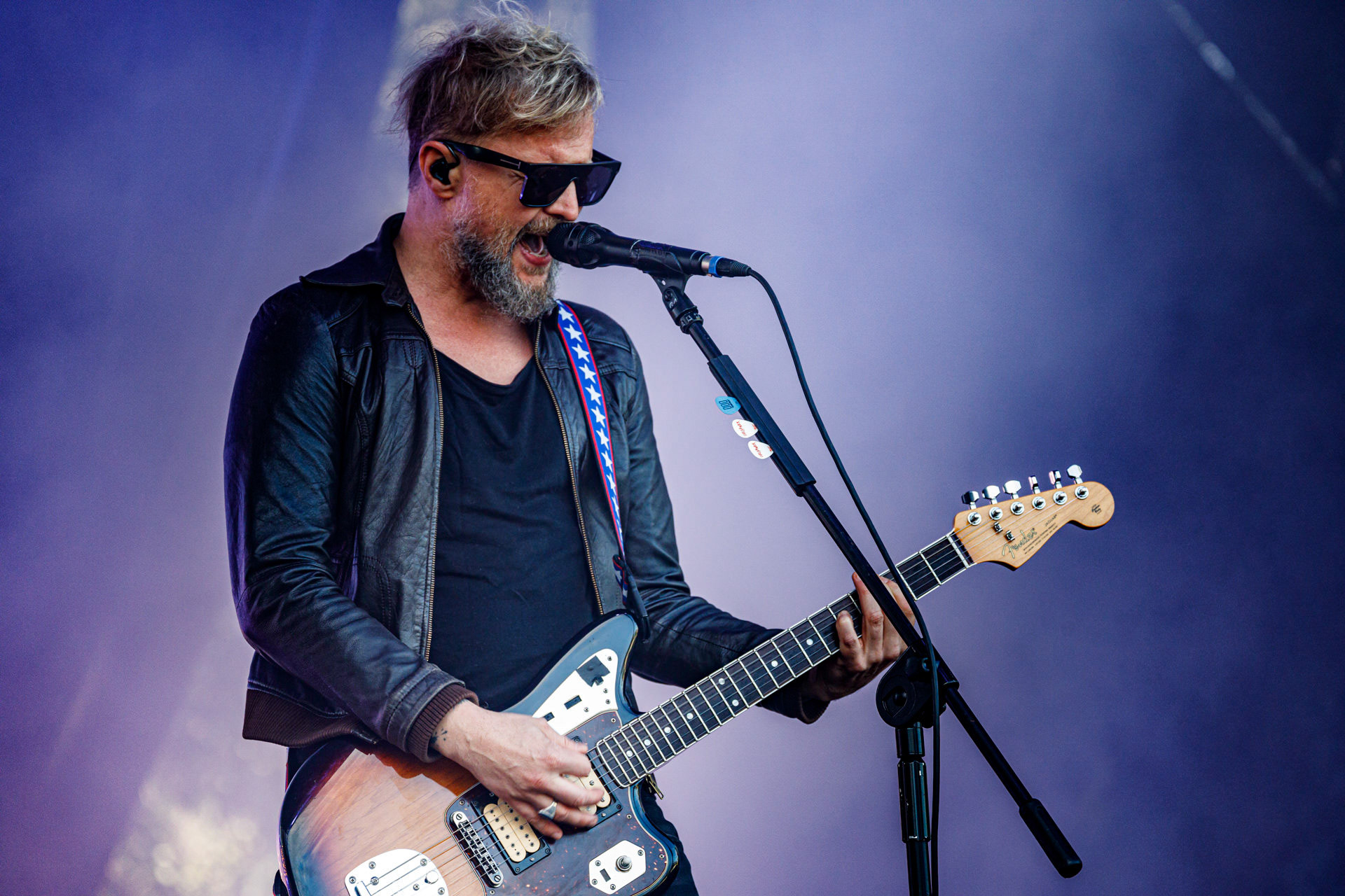 10.07.2022 Organek -  Antyfest Antyradia 2022 - Warszawa, letnia scena klubu Progresja. Tomasz Organek – gitara, wokal,Adam Staszewski – gitara basowa,Robert Markiewicz – perkusja,Tomasz Lewandowski – instrumenty klawiszowe,Rock alternatywny.fot. Andrzej Wasilkiewicz/Reporter