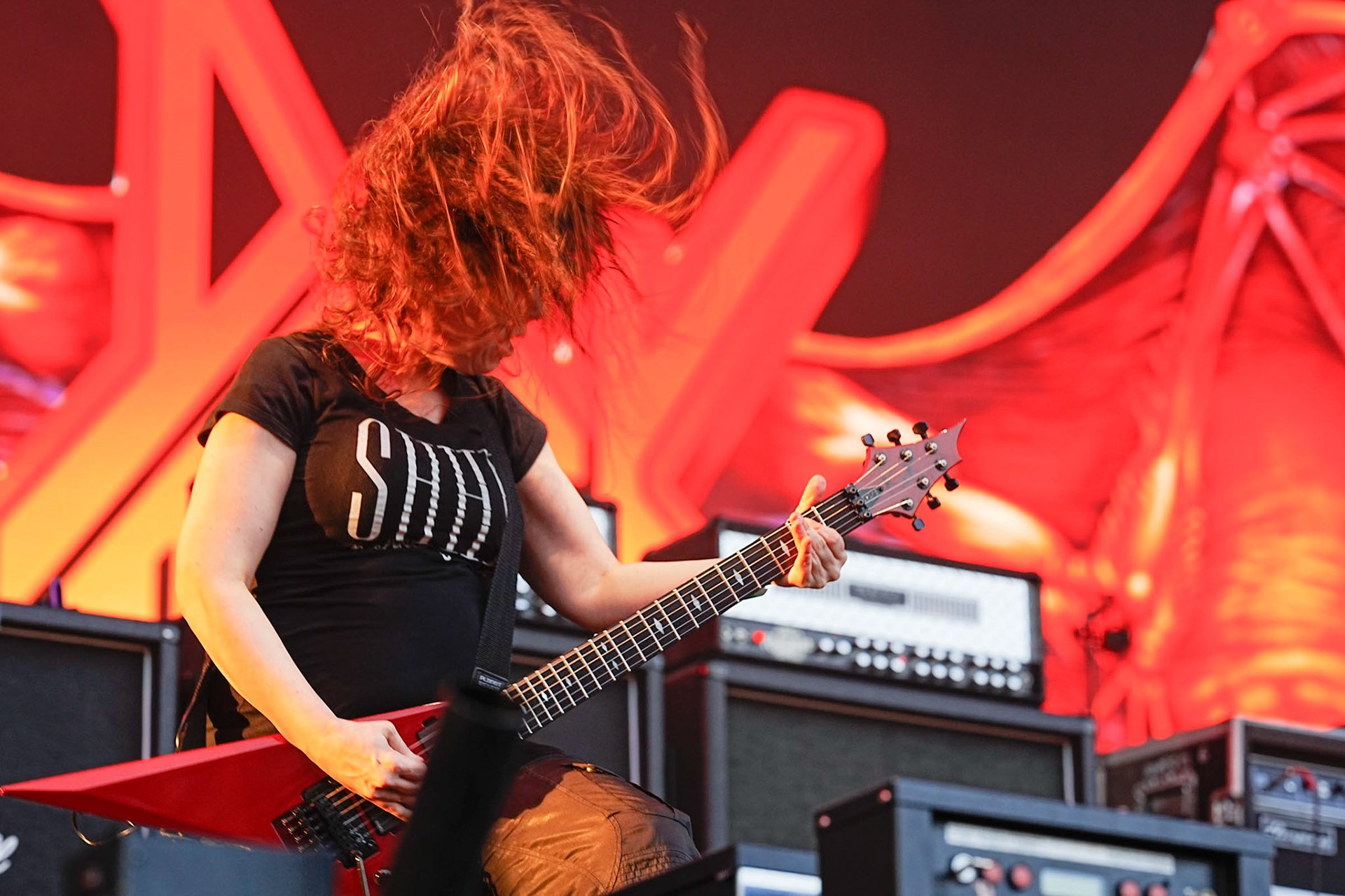 10.06.2023 Dark Angel trzeci dzien festiwaluMystic Festival 2023, Stocznia Gdanska fot. Andrzej Wasilkiewicz/Reporter