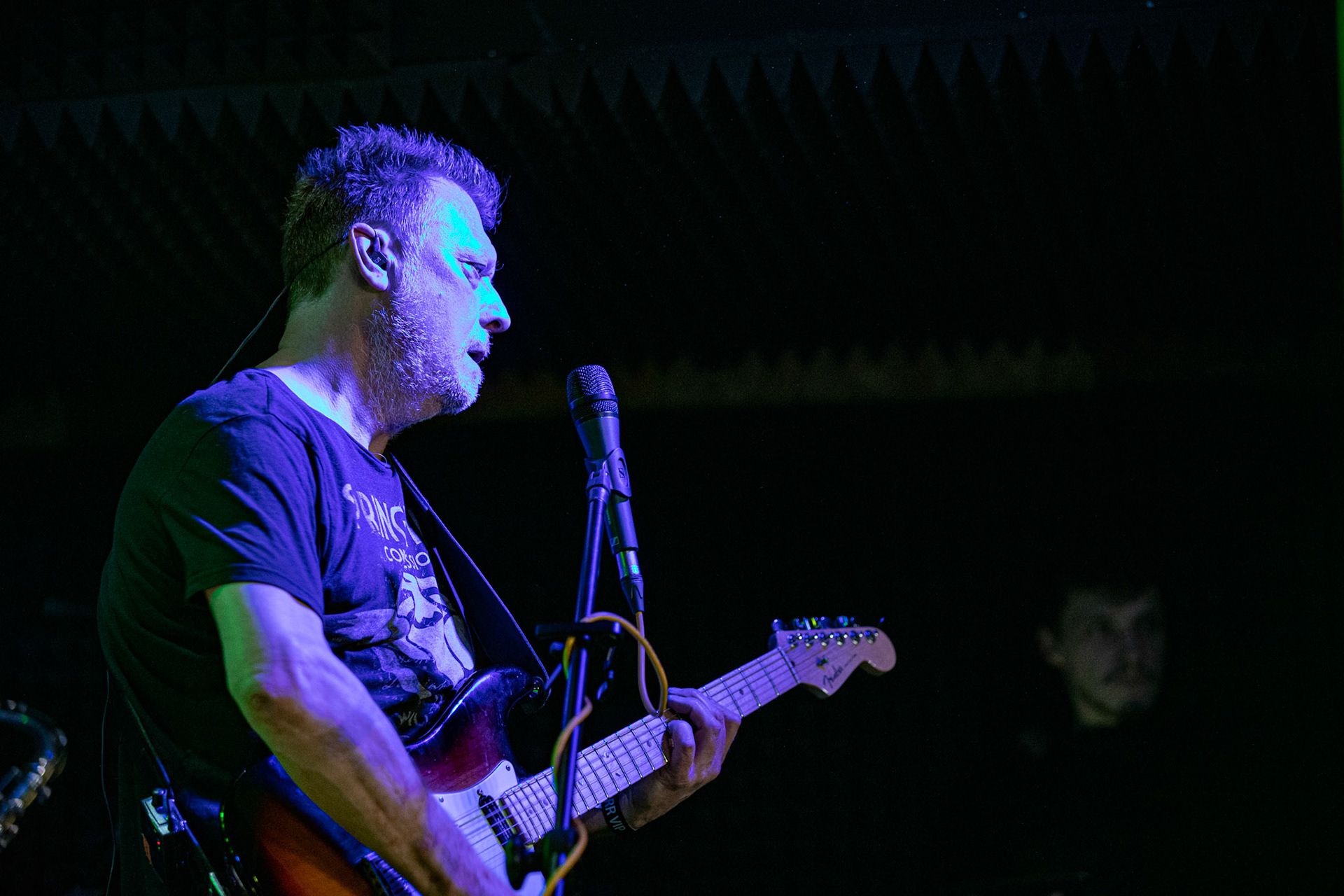 14.02.2020  Dr MISIO koncert w warszawskim Remoncie w ramach trasy Punky Reggae live 2020 N/Z  Gitara: Paweł Derentowicz
 fot. Andrzej Wasilkiewicz/REPORTER