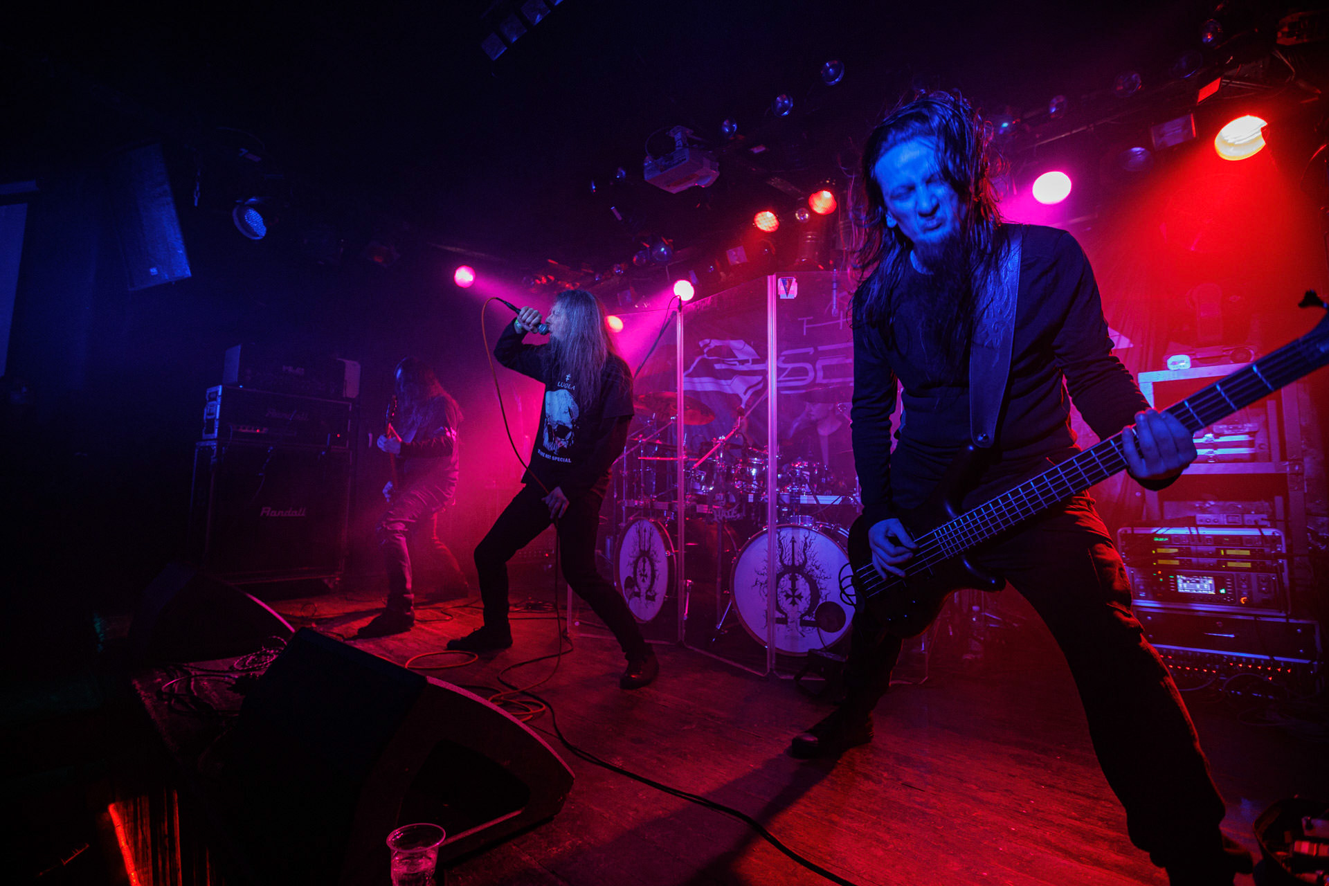 18.03.2022 Thy Disease - INFERNALIS RESURGENTIS - Warszawski koncert zespolu Thy Disease.Black metal, death metal, polski metal.n/z Martin – vocals n/z Yanuary – guitar n/z Andrew – bass n/z Ireq – drumsfot. Andrzej Wasilkiewicz/Reporter