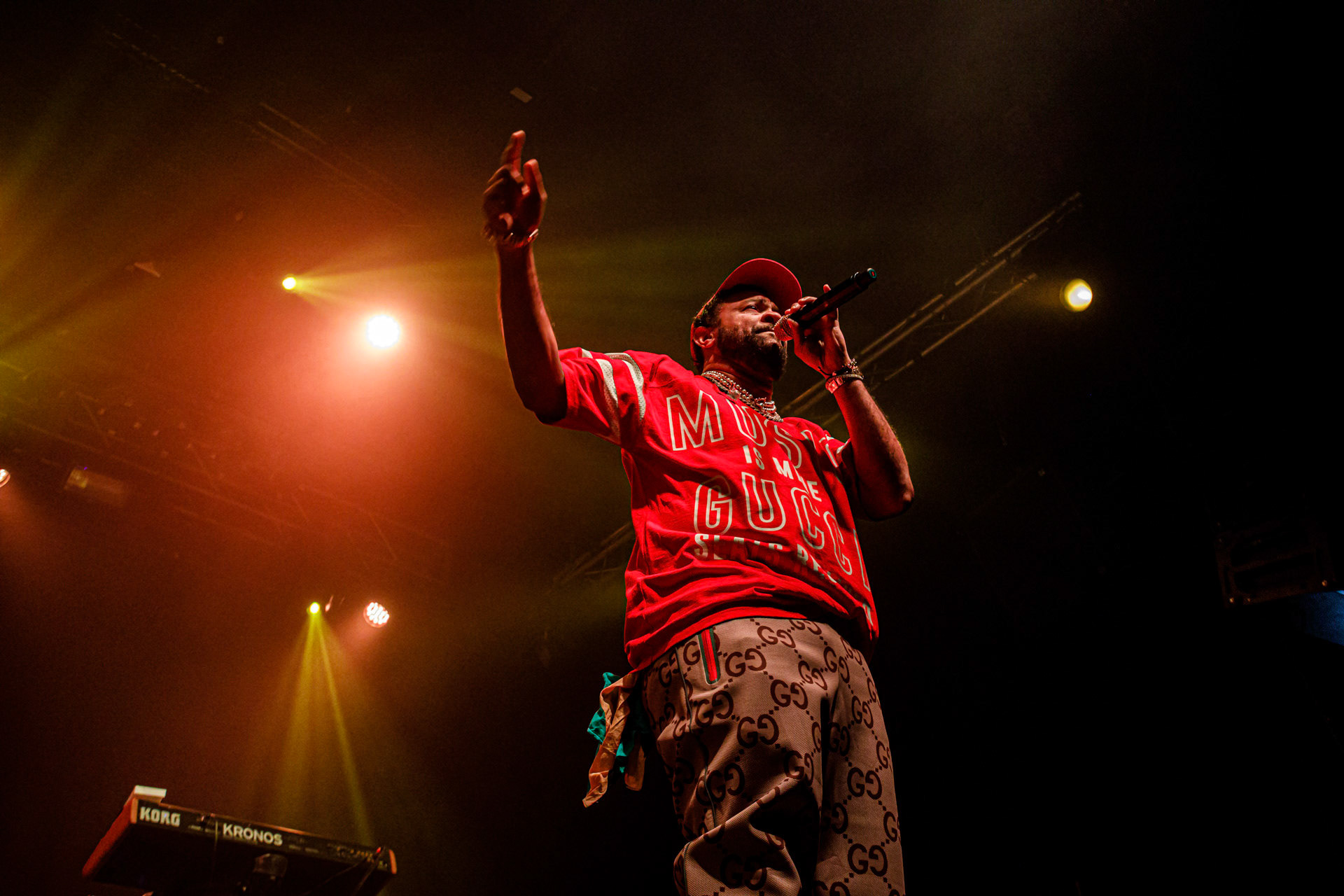 5.06.2022 - Shaggy - Orville Richard Burrell, jamajsko – amerykanski wokalista reggae, dancehall, DJ, na koncercie w warszawskiej Progresji. nz. Shaggy - wokalista,Produkcja WiniaryBookings. Patronat medialny: Eska.fot. Andrzej Wasilkiewicz/Reporter