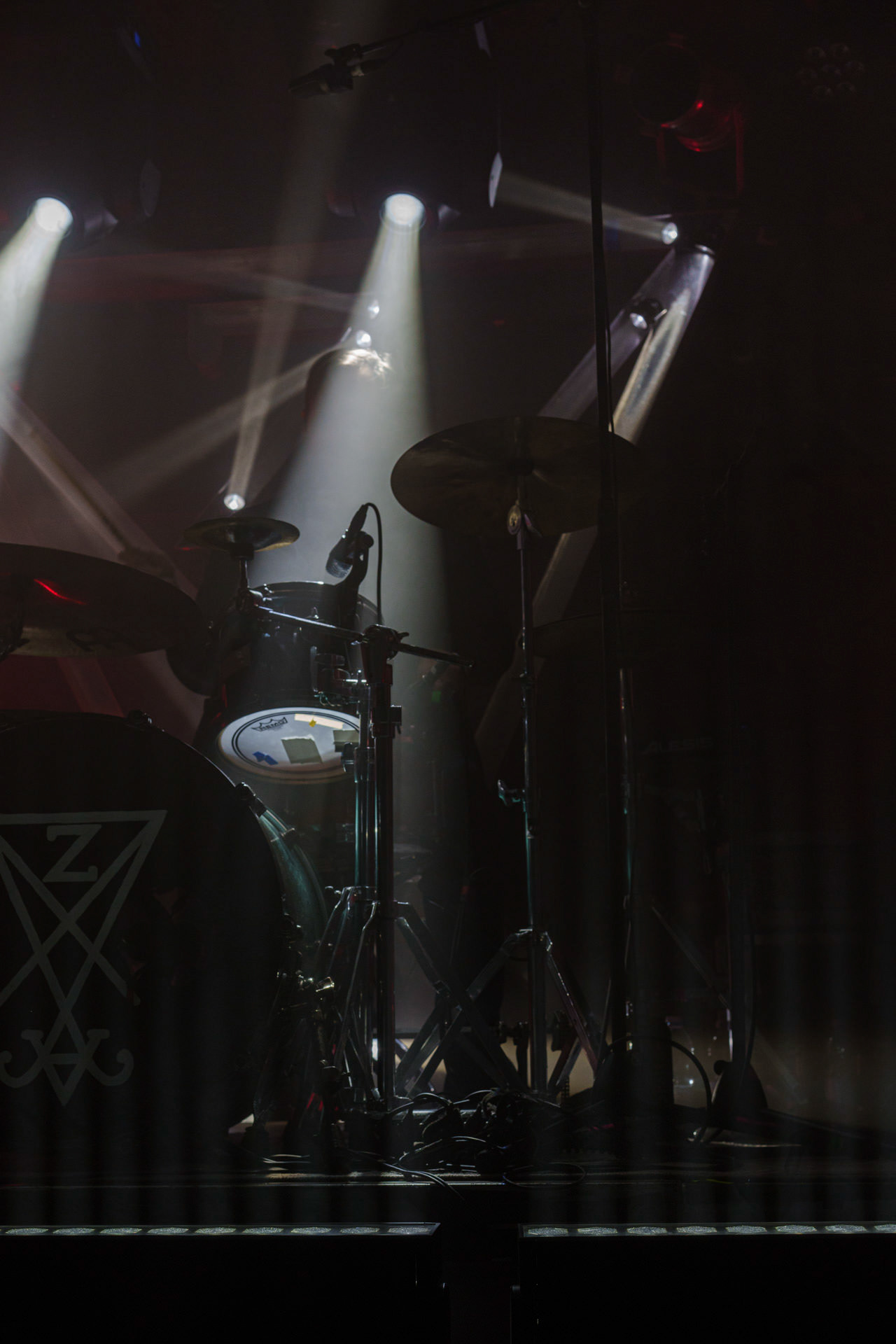 6.12.2022 Zeal &amp; Ardor - Warszawa.Szwajcarski industrial metal, blackgaze, awant-garde, afroamerykanski spirytualizmu z black metalem,n/z Marco Von Allmen - perkusja,Knock Out Productions,Klub Proxima,Fot. Andrzej Wasilkiewicz/Reporter