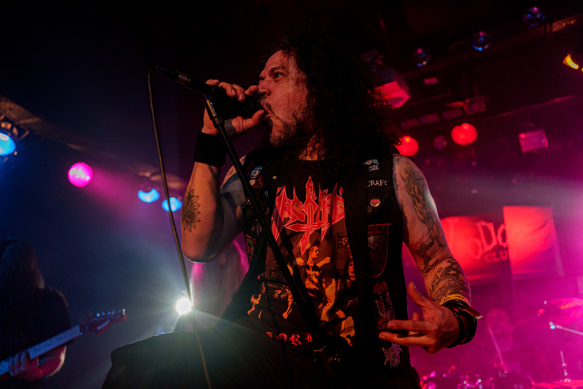 17.03.2023 - MASACRE (death metal, Kolumbia) - Warszawa - VooDoo klub.Left Hand Sounds. fot. Andrzej Wasilkiewicz/kaziq.com