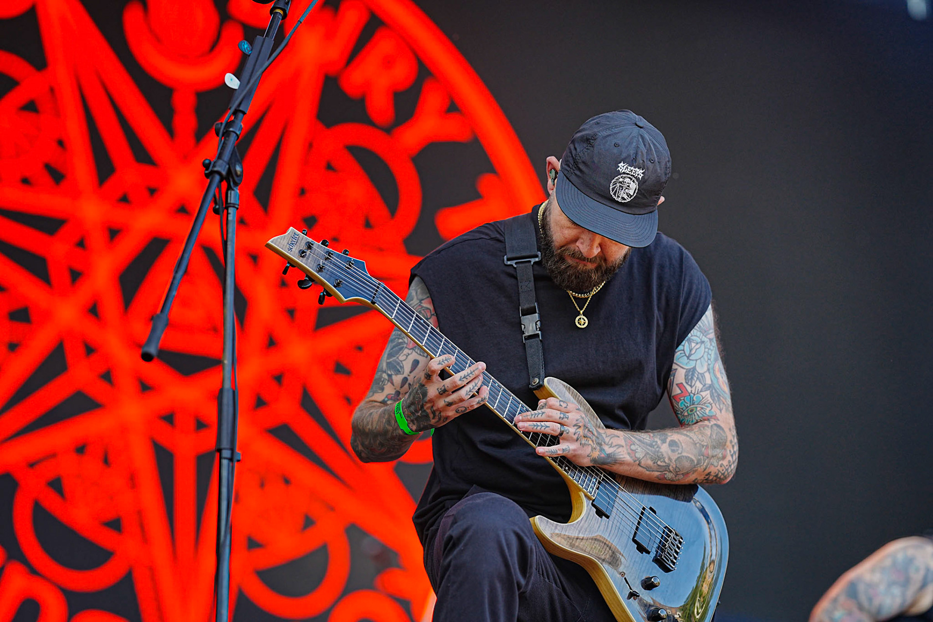 10.06.2023 Bury Tomorrow trzeci dzien festiwaluMystic Festival 2023, Stocznia Gdanska fot. Andrzej Wasilkiewicz/Reporter