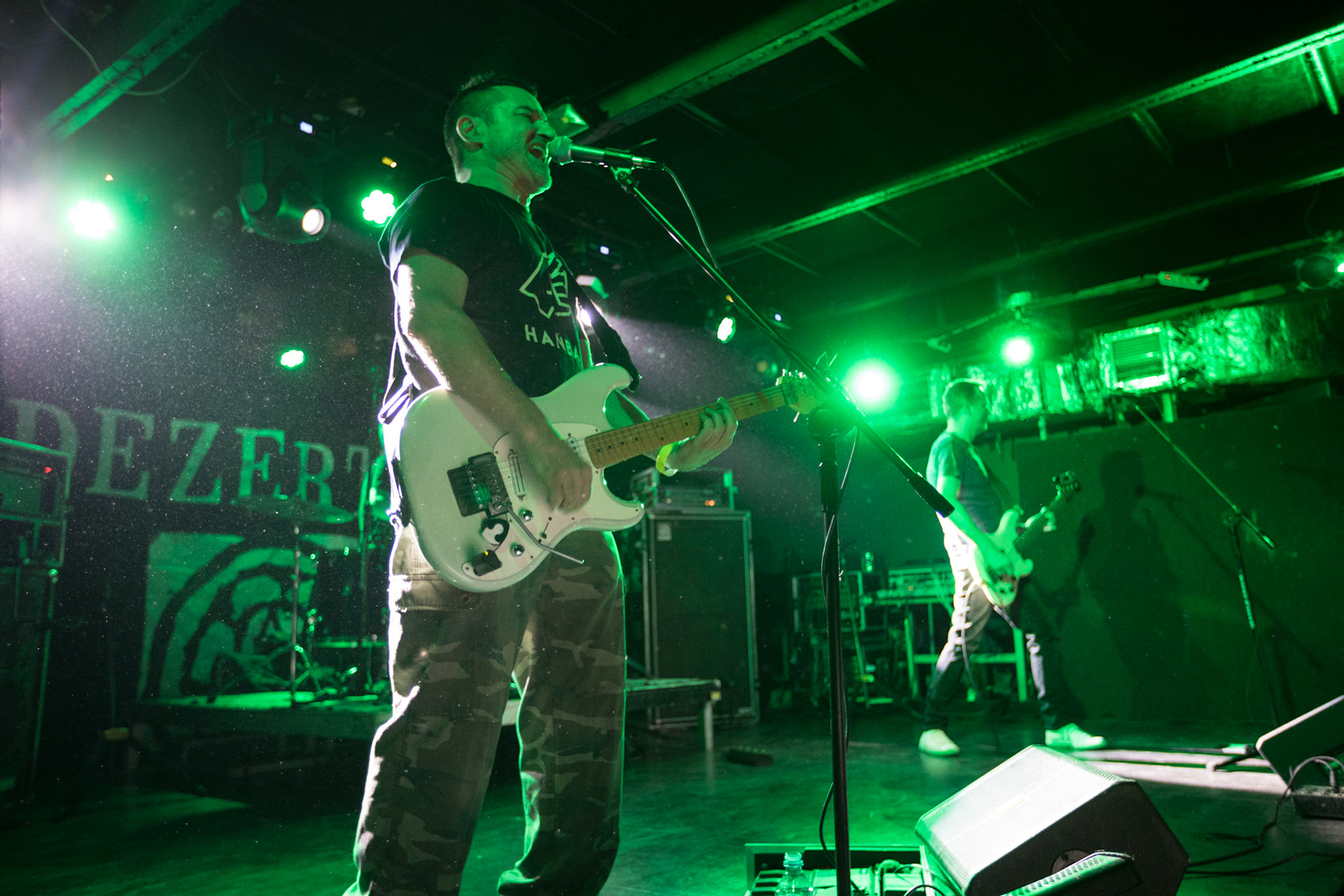 9.12.2017r Dezerter koncert Proxima, Robert Robal Matera gitara, wokal, Krzysztof Grabowski perkusja , Jacek Chrzanowski gitara basowa fot. Andrzej Wasilkiewicz/Reporter