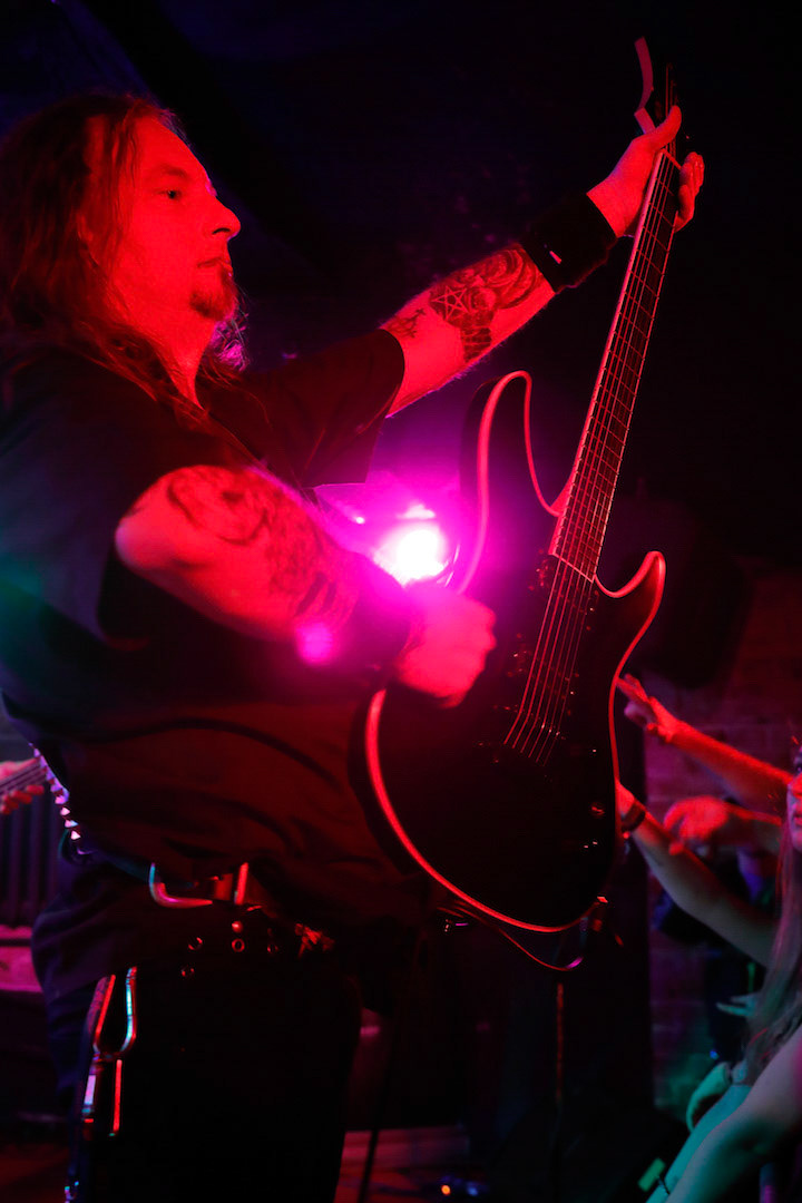 Christ Agony Legacy tour 2017 Warszawa  VooDoo klub Cezary Cezar Augustynowicz