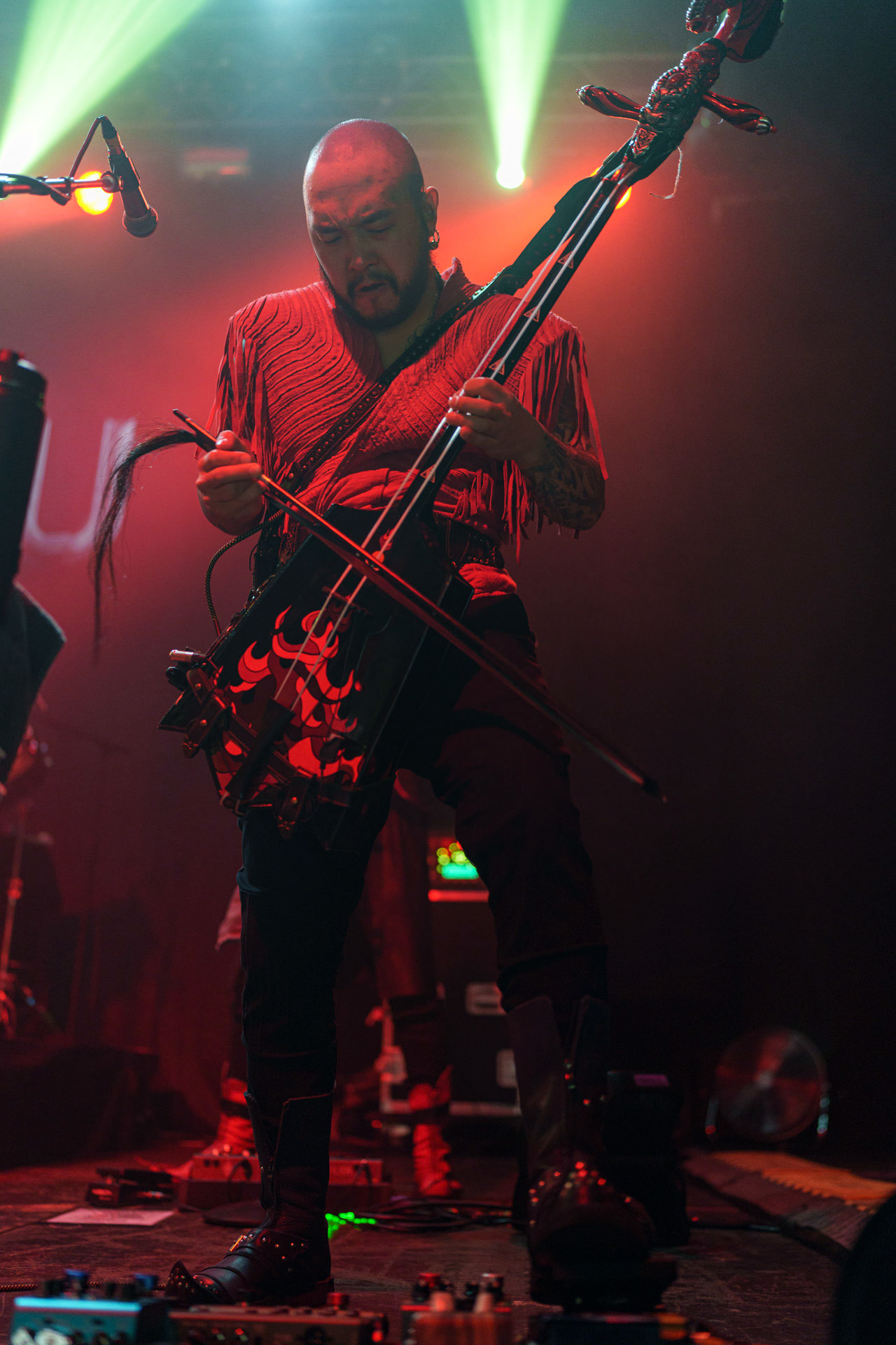 5.11.2022 The HU - koncert mongolskiej folk-metlowej grupy w warszawskiej Progresji.Produkcja Knock Out Productions,fot. Andrzej Wasilkiewicz/Reporter