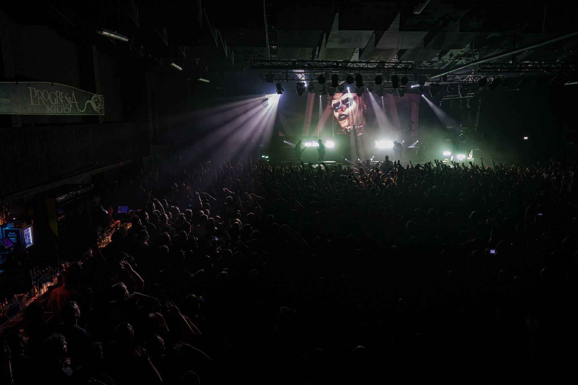 18.03.2023 - Electric Callboy - niemiecki metalcore w warszawskiej Progresji.Knock Out Productions. Fot. Andrzej Wasilkiewicz/Reporter