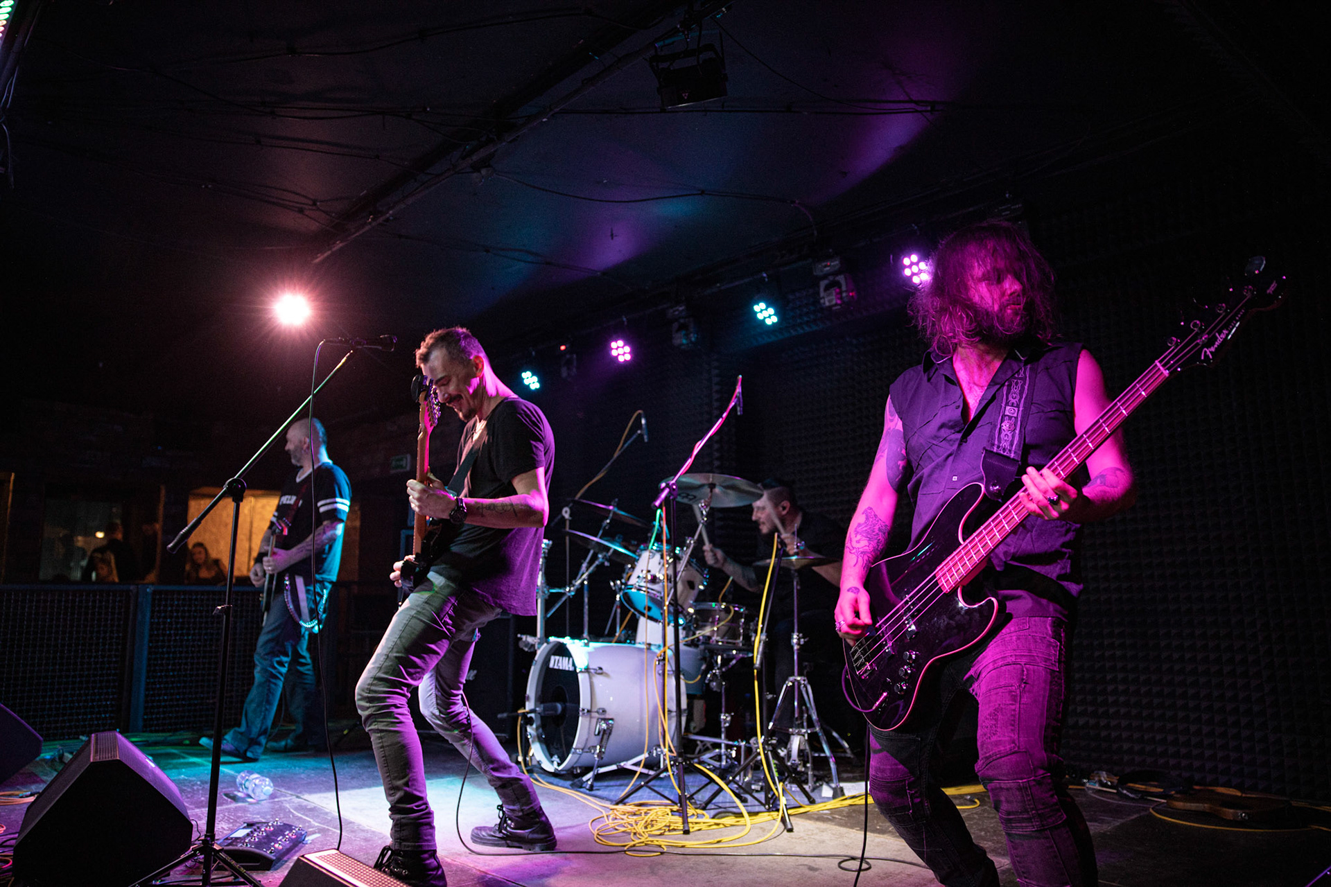 15.02.2020 DANTE - Metalowe Zwierzaki vol.13 - koncert Remont, 
Łukasz „Lucas” Myszkowski (Antigama) - gitara, wokal.
Dariusz „Daray” Brzozowski (Dimmu Borgir, ex Vader) - perkusja.
Tomasz „Yony’ego” Jońca (ex-Obscure Sphinx) - gitara.
Majk Hercberg (Plan, Hedfirst)- bass.
dark hardcore opera, fot. Andrzej Wasilkiewicz/REPORTER