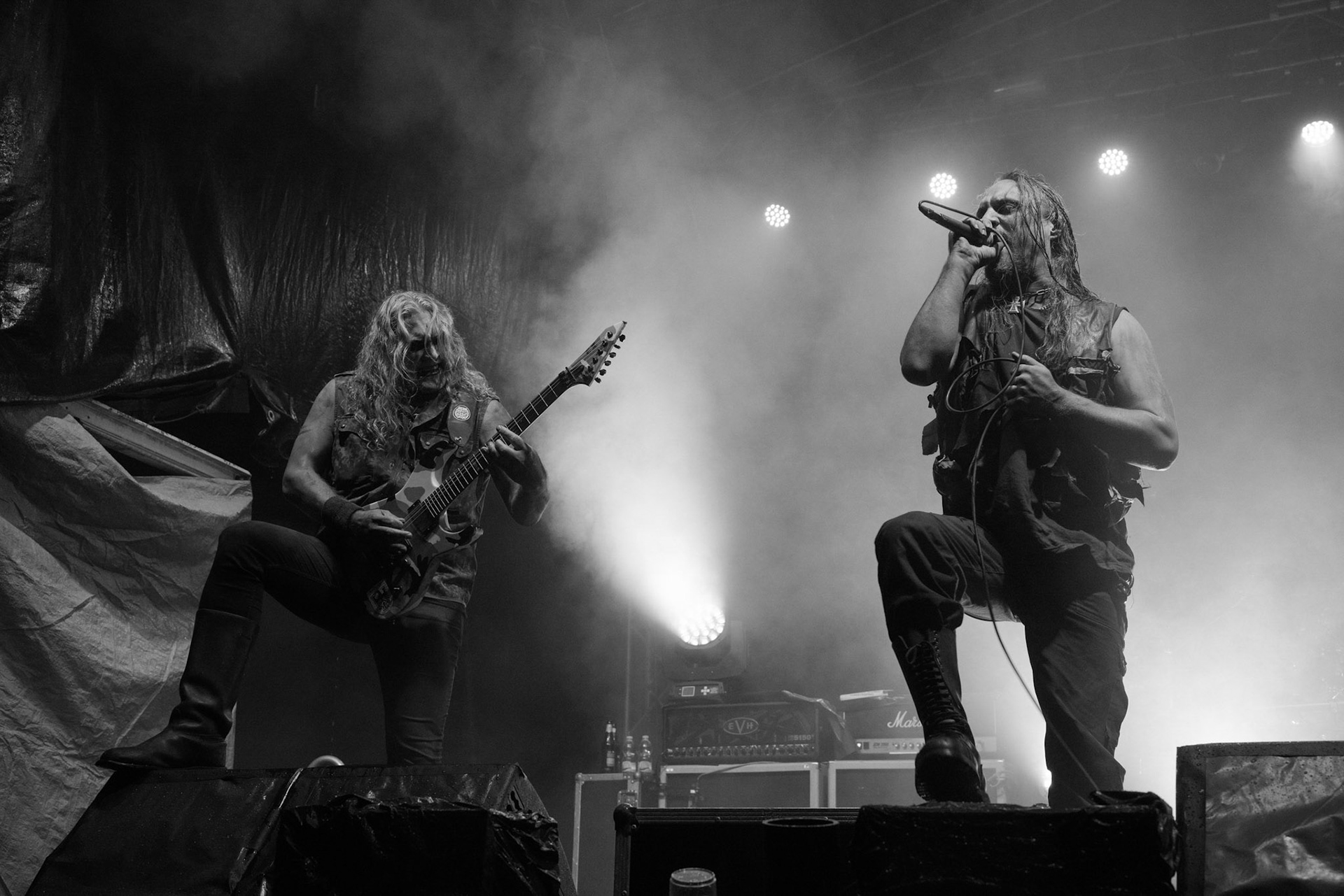 Marduk, koncert w ramach Blitzkrieg MMXX warszawska Progresja, black metal, Szwecja, Massive Music Rock The Nation America.fot. Andrzej kaziq Wasilkiewicz/Reporter