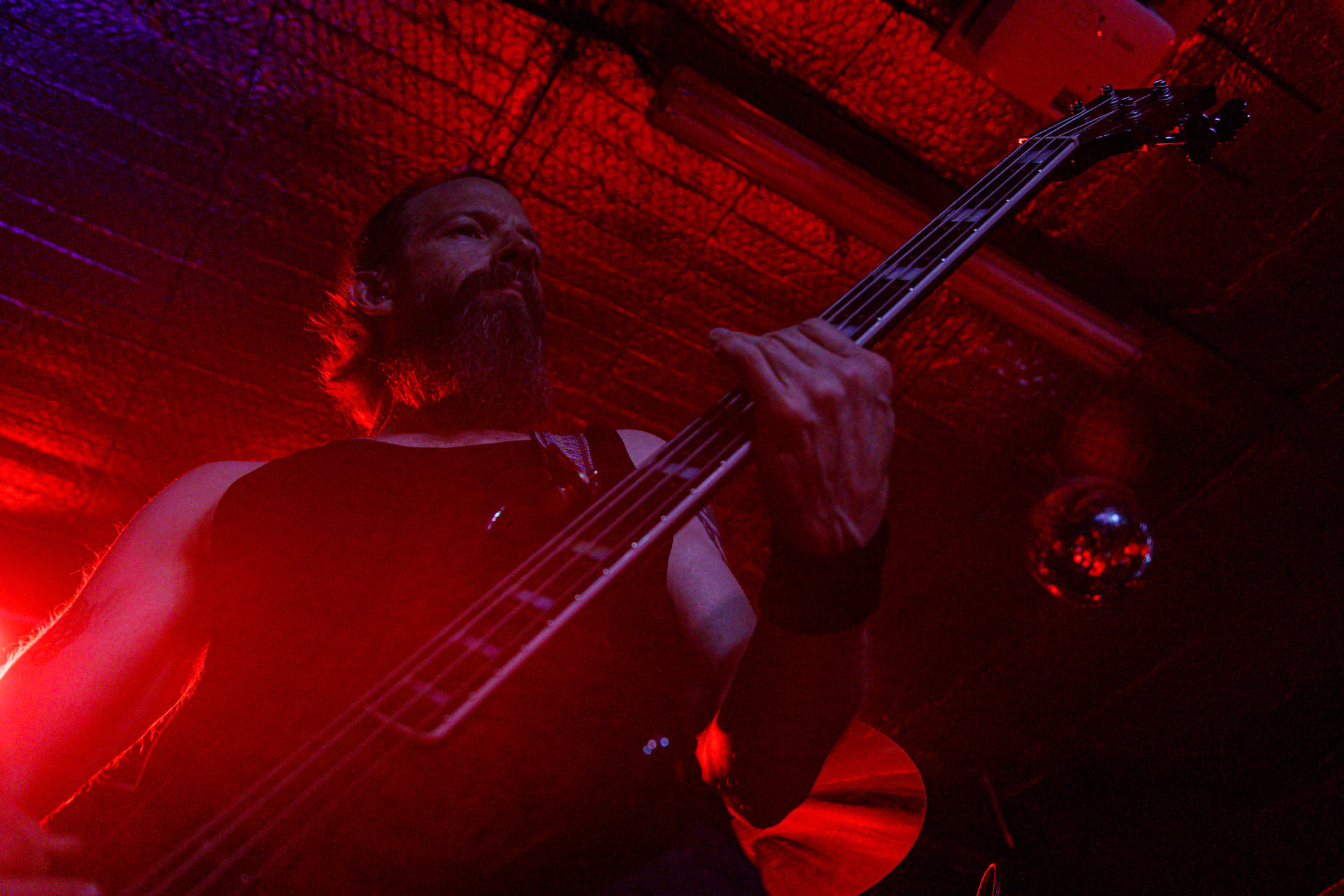7.07.2022 - HIGH ON FIRE - legenda sceny stoner/doom z Mattem Pikem na czele, koncert w warszawskiej Hydrozagadce.n/z Matt Pike – gitara, wokal,n/z Jeff Matz – gitara basowa,n/z Coady Willis - perkusja,Doom metal, stoner metal, sludge metal, thrash metal.Produkcja WiniaryBookings. fot. Andrzej Wasilkiewicz/Reporter