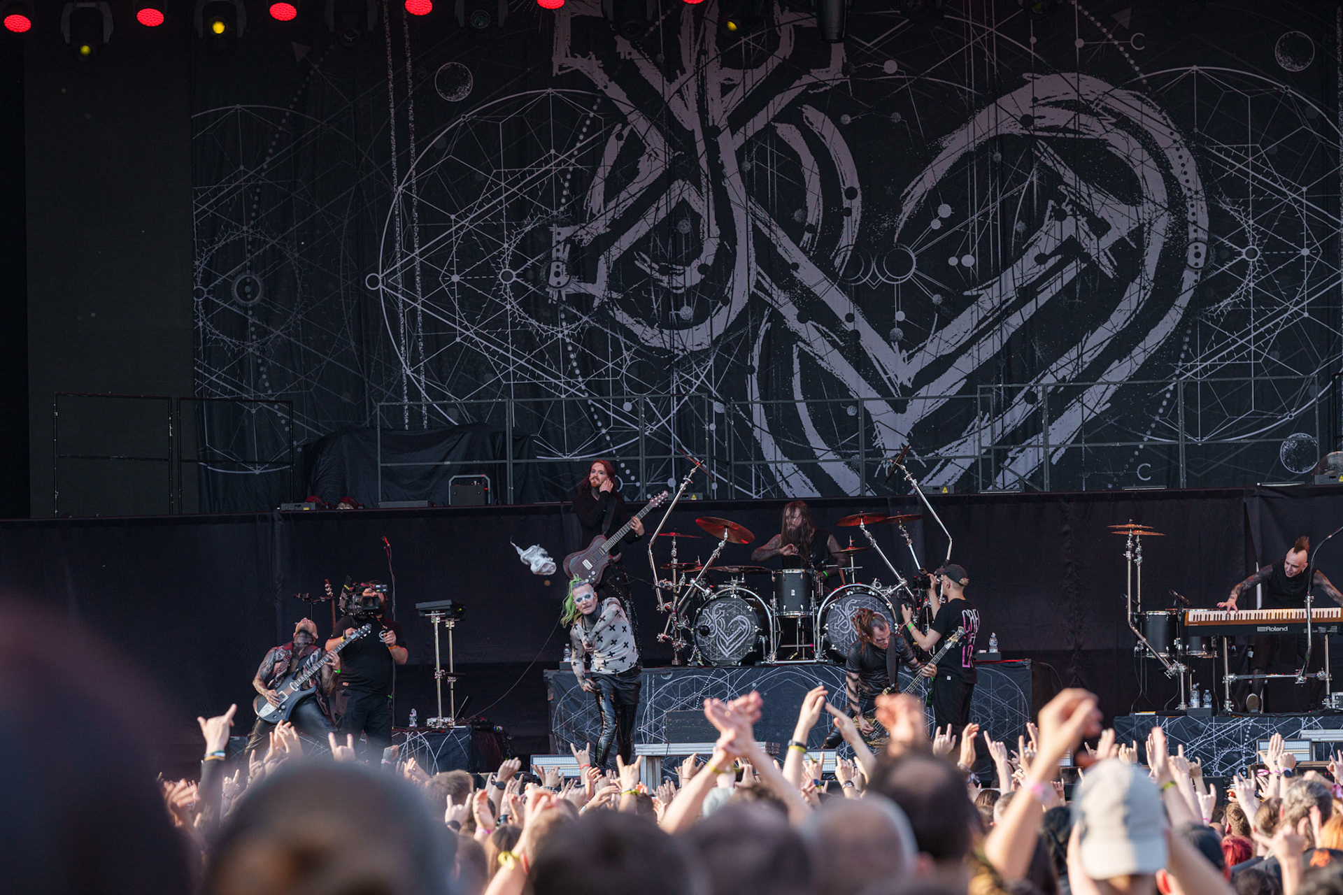 8.06.2024 LORD OF THE LOST - Mystic Festival 2024 Gdansk. Dzień trzeci. fot. Andrzej Wasilkiewicz/Reporter