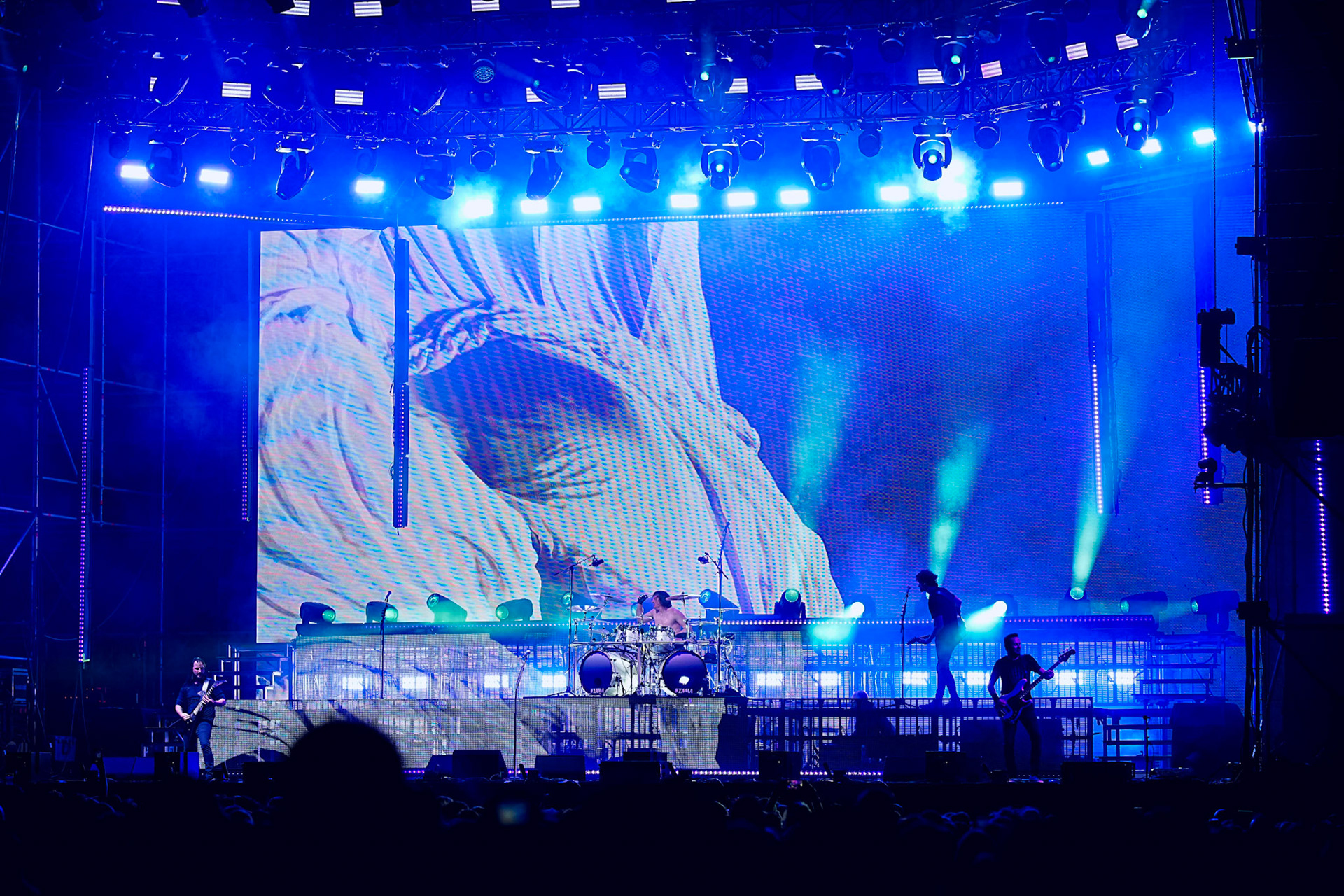 10.06.2023 Gojira trzeci dzien festiwaluMystic Festival 2023, Stocznia Gdanska fot. Andrzej Wasilkiewicz/Reporter