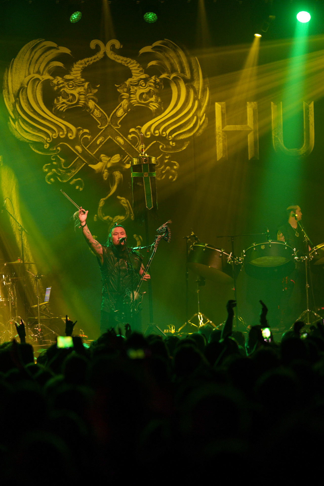5.11.2022 The HU - koncert mongolskiej folk-metlowej grupy w warszawskiej Progresji.Produkcja Knock Out Productions,fot. Andrzej Wasilkiewicz/Reporter