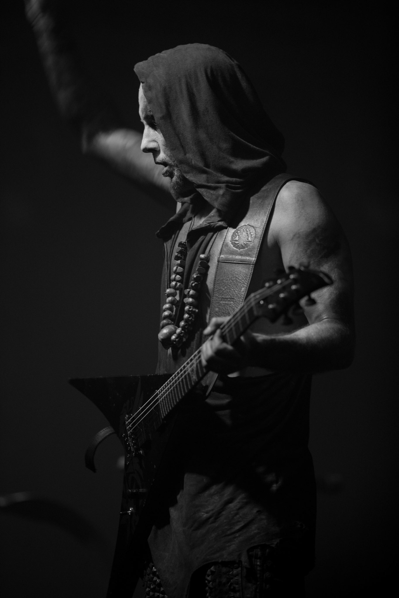 15.12.2017r. Behemoth koncert Merry Christless - Warszawa Progresja, Adam "Nergal" Darski – gitara, wokal prowadzący, 
Zbigniew "Inferno" Promiński – perkusja,
Tomasz "Orion" Wróblewski – gitara basowa, Patryk "Seth" Sztyber – gitara,  fot. Andrzej Wasilkiewicz/Reporter