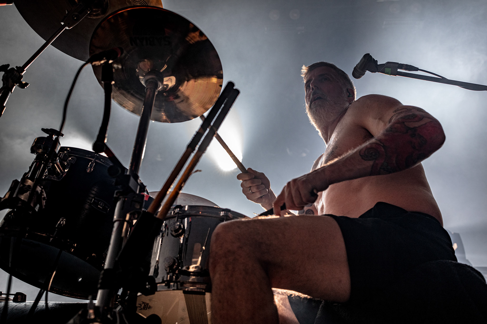 2024.03.15 MANTAR - sludge/black metal, klub Stodola, Knock Out Productions, fot. Andrzej Wasilkiewicz/Reporter