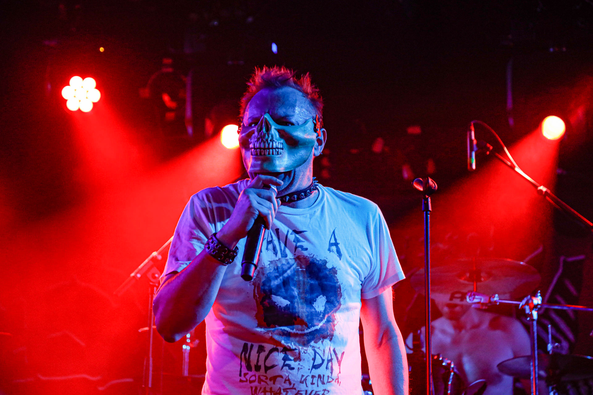 25.08.2022 TZN Xenna - warszawska grupa punkowa z frontmenem Krzysztofem Zygzakiem Chojnackim przed warszawskim koncertem The Exploited.fot. Andrzej Wasilkiewicz/Reporter