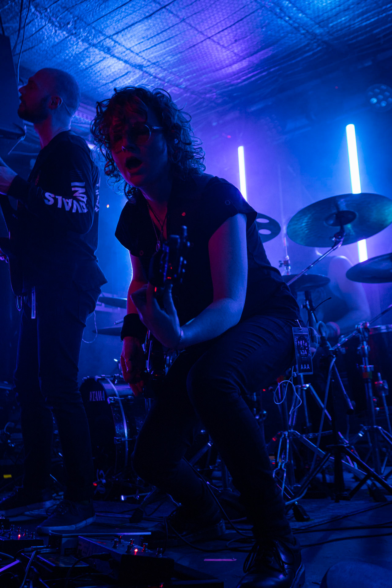 13.09.2022 VOYAGER - Warsaw pop/prog/power/rock/metal.Danny Estrin - Lead Vocals/Keys/Programming,Simone Dow - Guitars,Alex Canion - Bass/Backing Vocals,Scott Kay - Guitars,Ashley Doodkorte - Drums,Produkcja Knock Out Productions,Hydrozagadkafot. Andrzej Wasilkiewicz/kaziq.com