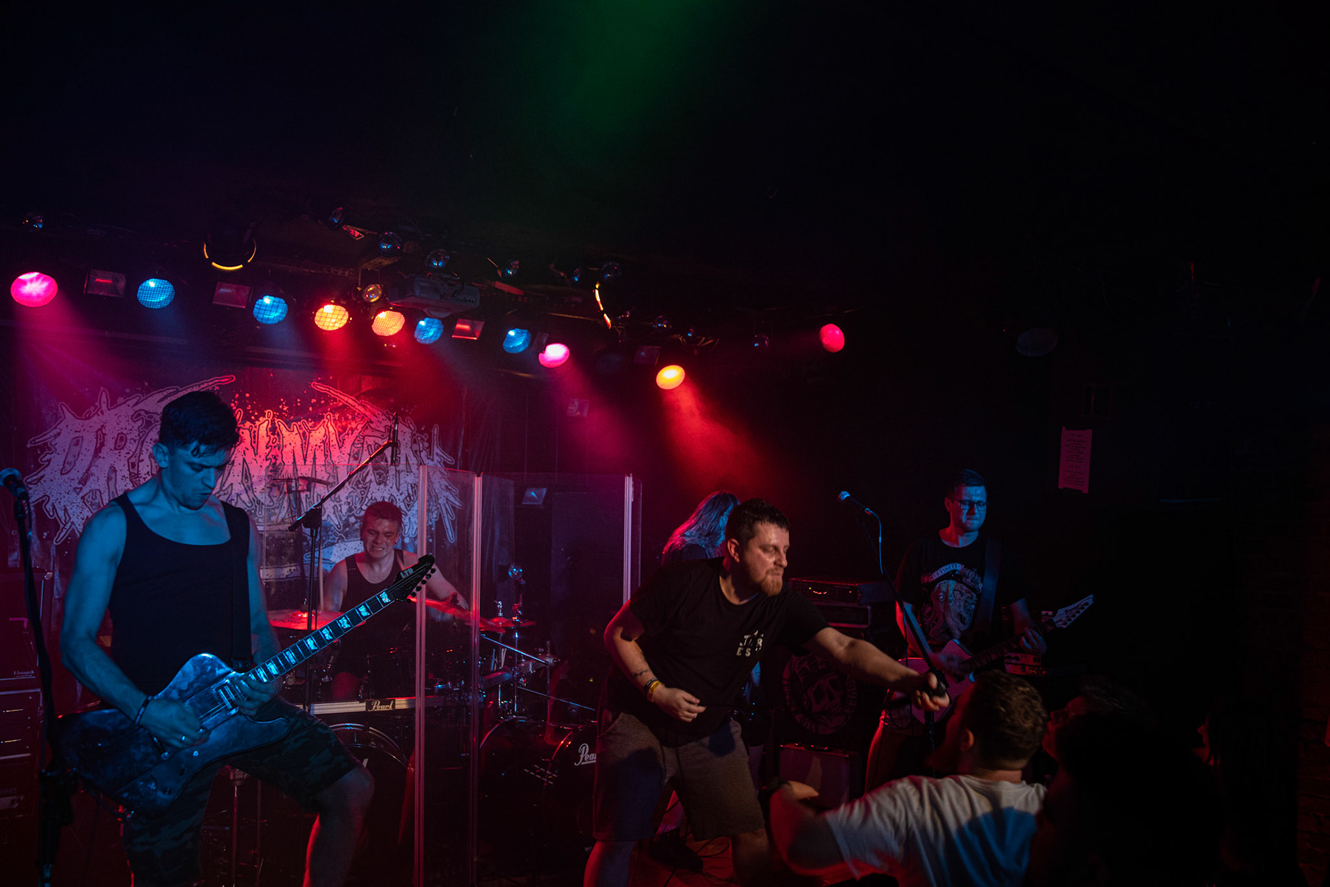 1.02.2020 Blood For Blood Tour part I. koncert zespołu Moron - Post Hardcore, Hardcore, Punk, Warszawa klub VooDoo, fot. Andrzej Wasilkiewicz/REPORTER