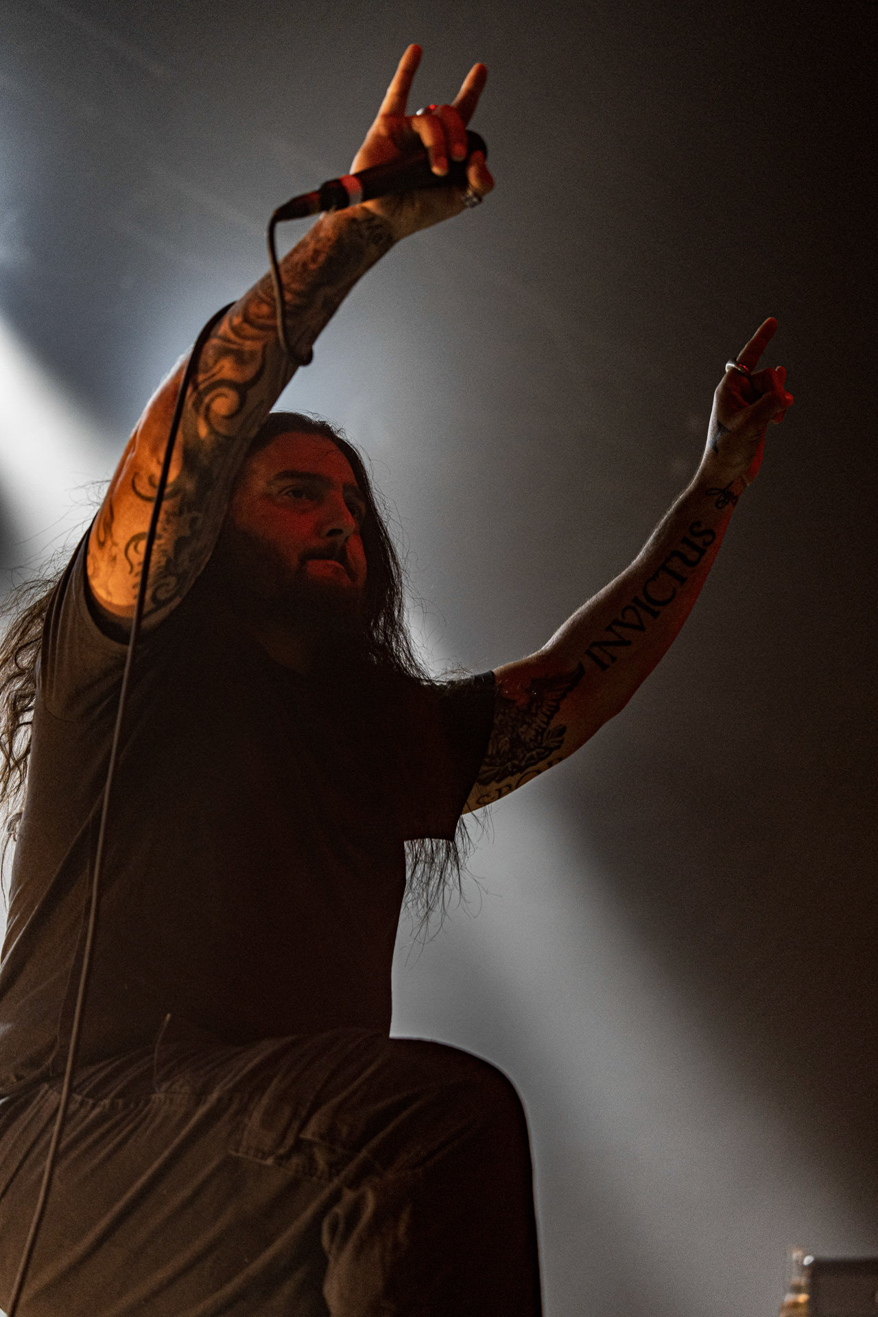 14.04.2023 Kataklysm - kanadyjski melodic death metal. Knock Out Productions, klub Progresja Warszawa. fot. Andrzej Wasilkiewicz/kaziq.com