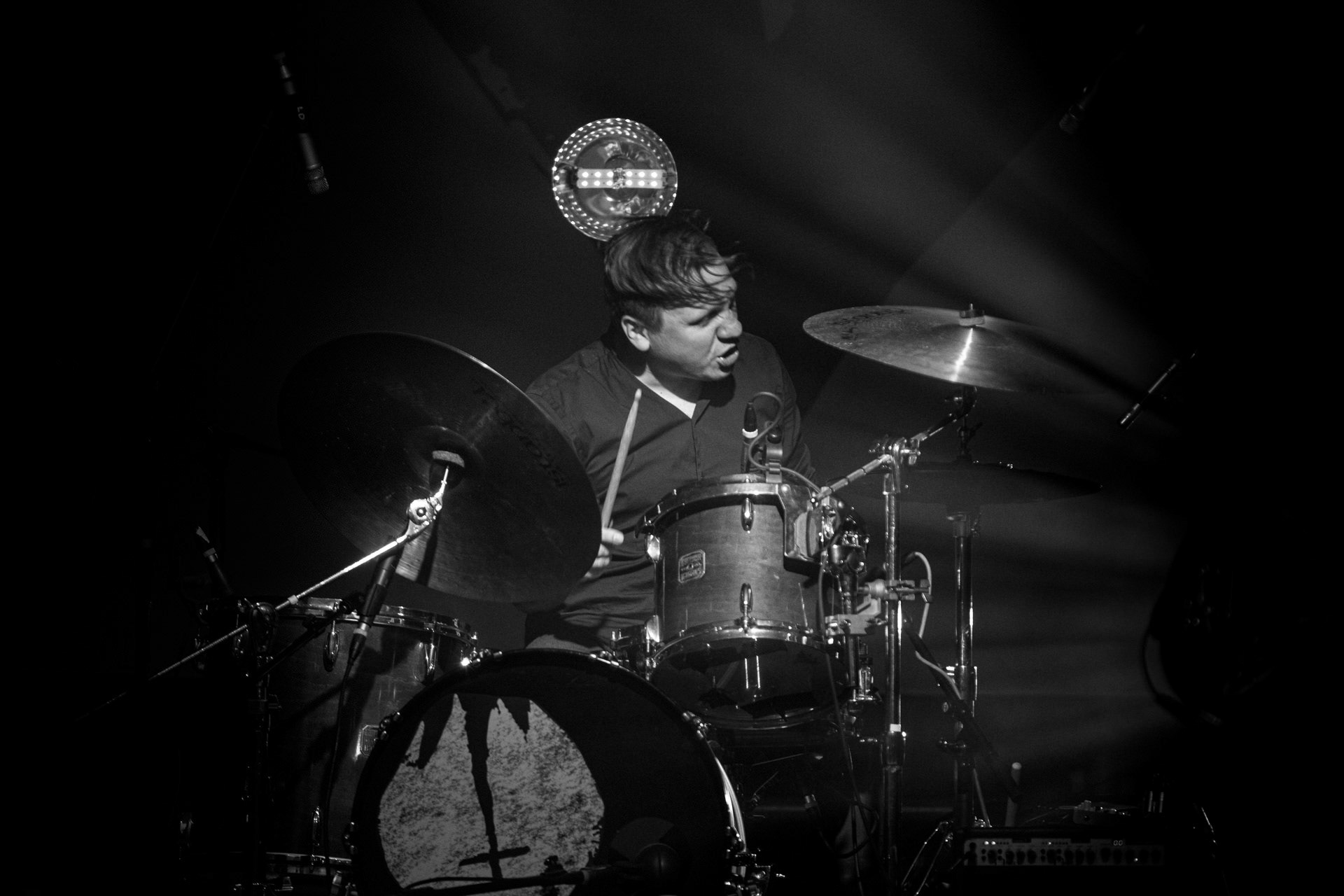 13.08.2021 koncert Me And That Man w Warszawie,Letnia scena Progresji, Gramy do Woli.n/z Łukasz Kumański - perkusja,Fot. Andrzej Wasilkiewicz/Reporter