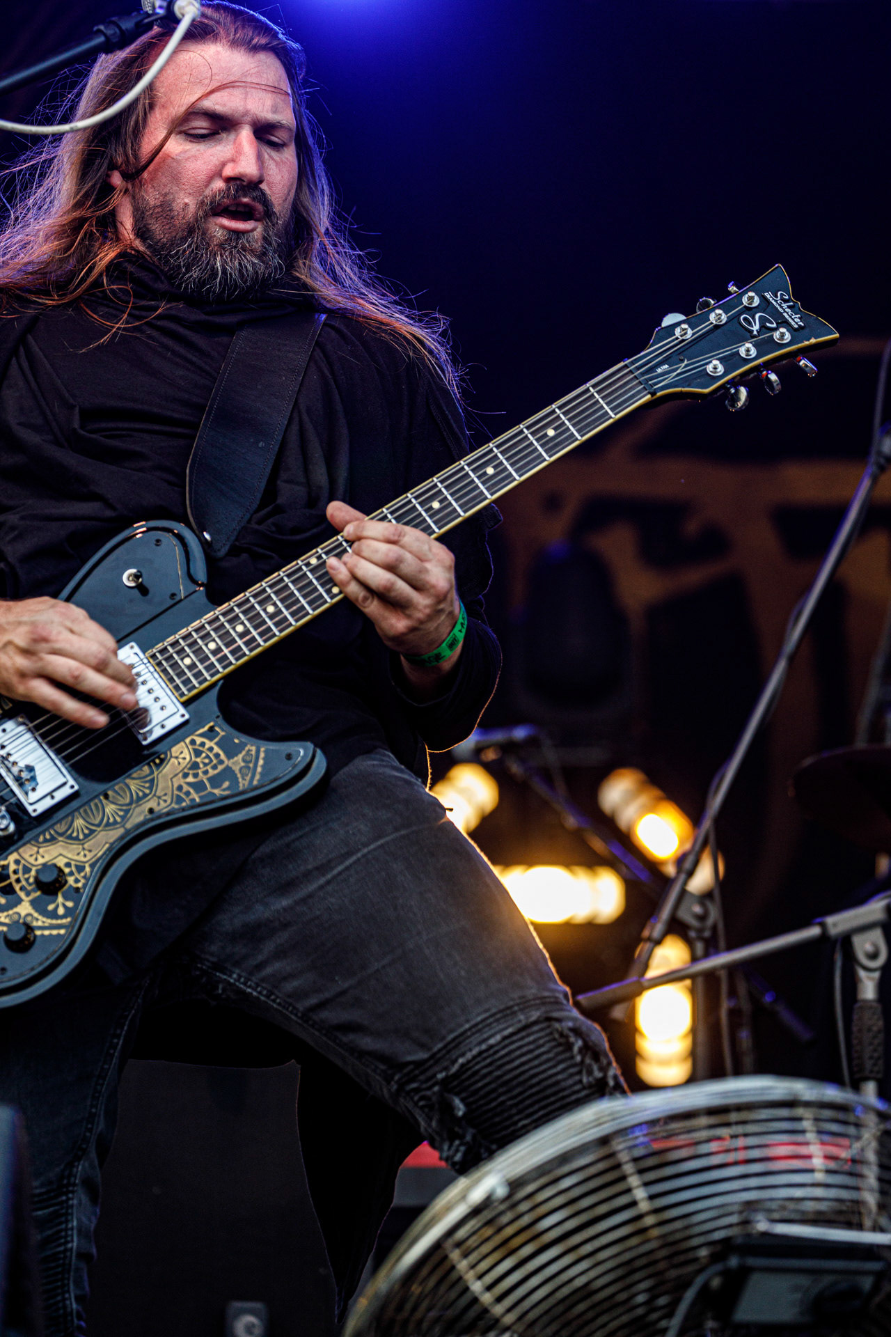 22.07.2022 Sunnata - przed Paradise Lost - na warszawskim koncercie letniej sceny klubu Progresja.Knock Out Production, Produkcja Knock Out Productions,Fot. Andrzej Wasilkiewicz/Reporter