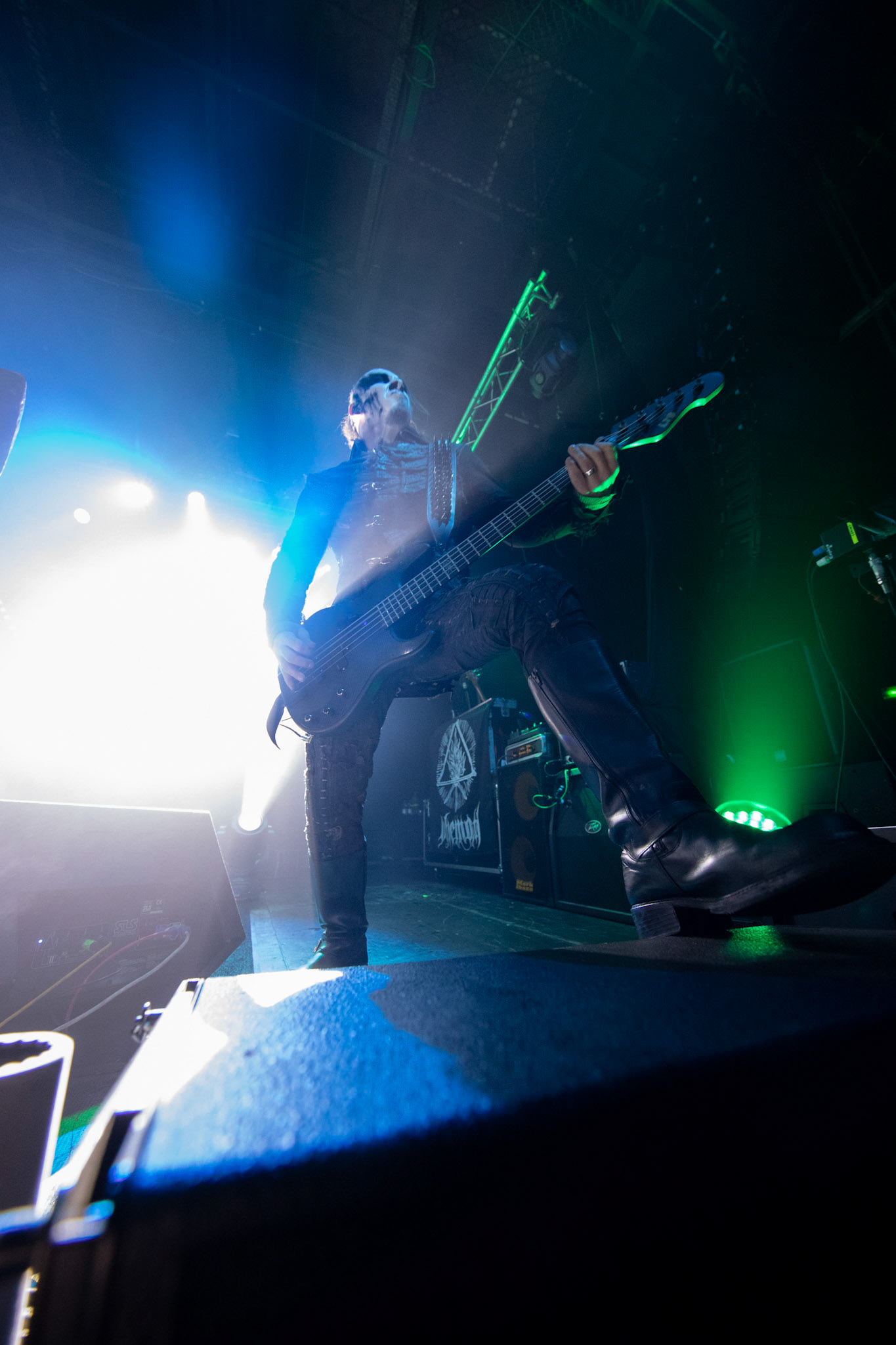 14.12.2018r. Behemoth koncert Merry Christless - Warszawa Progresja, Adam "Nergal" Darski – gitara, wokal prowadzący, 
Zbigniew "Inferno" Promiński – perkusja,
Tomasz "Orion" Wróblewski – gitara basowa, Patryk "Seth" Sztyber – gitara,  fot. Andrzej Wasilkiewicz/Reporter