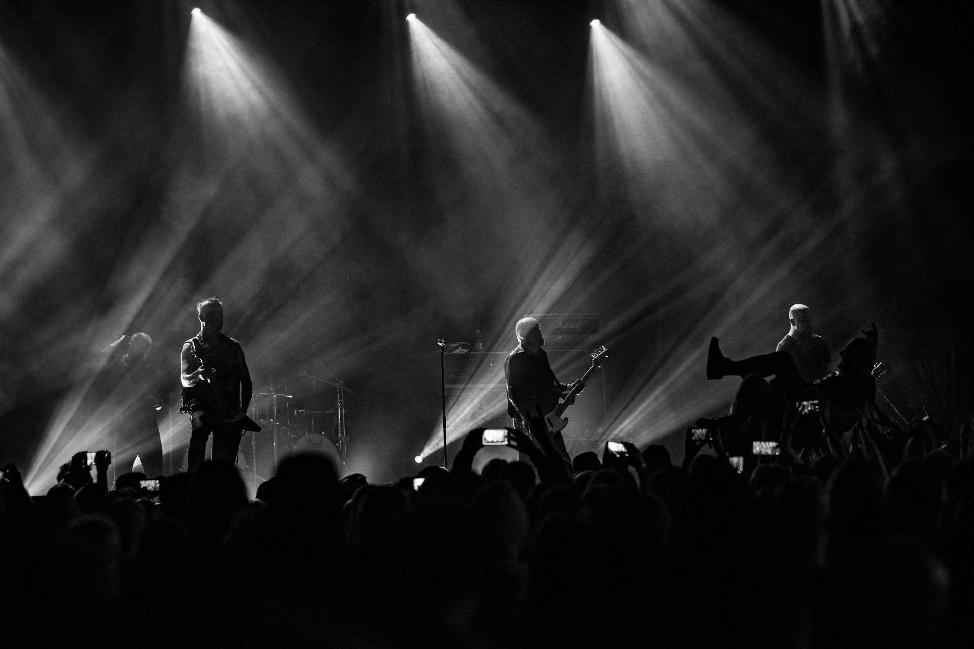 16.09.2021 Paradise Lost - koncert  Krakow, Hype Park,Knock Out Production, Nuclear Blast, n/z Nick Holmes – wokal,n/z Gregor Mackintosh – gitara prowadząca,n/z Aaron Aedy – gitara rytmiczna,n/z Steve Edmondson – gitara basowa,n/z Waltteri Väyrynen – perkusja,Fot. Andrzej Wasilkiewicz/Reporter