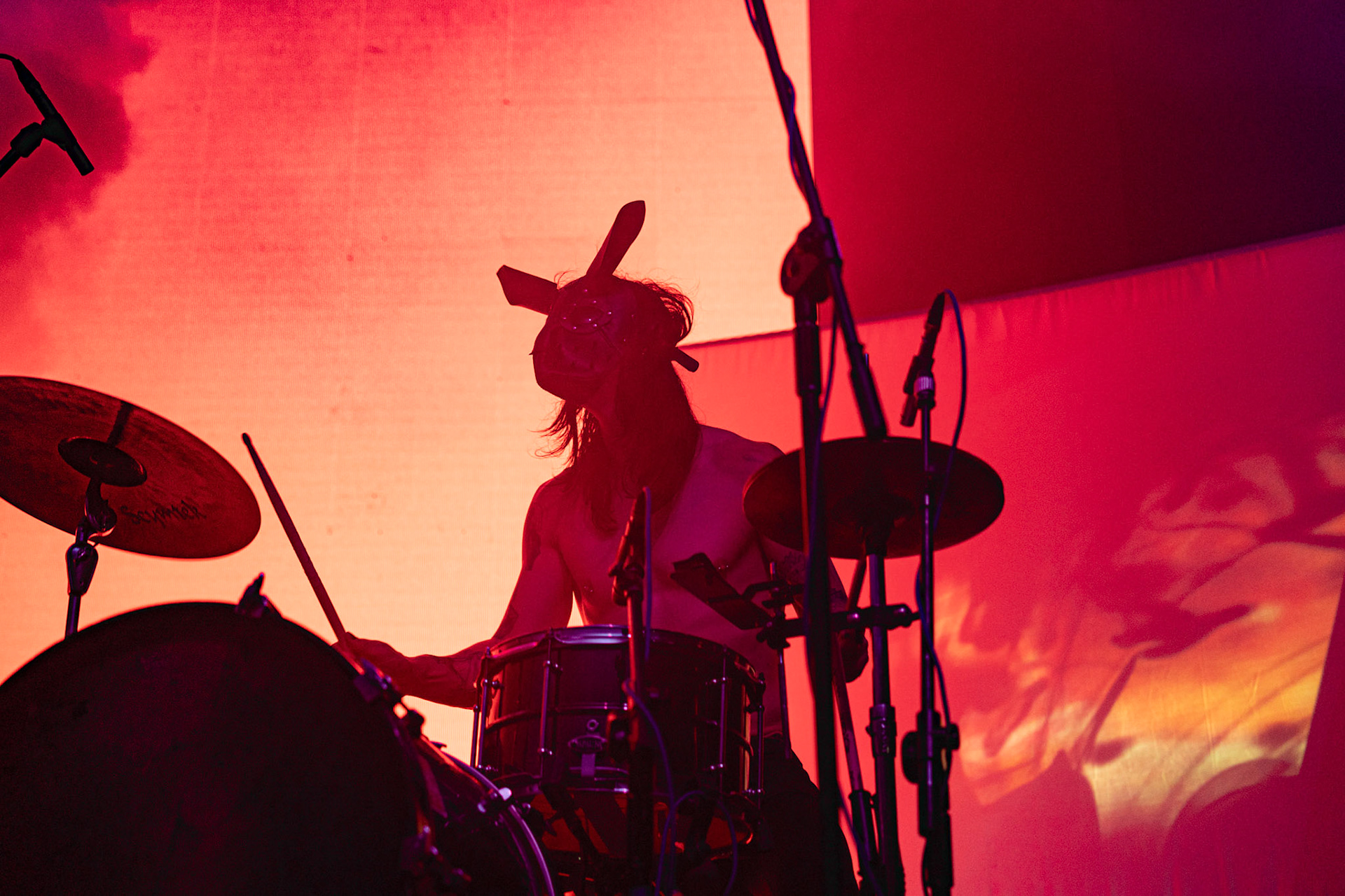 22.10.2021 Chris Corner - jako IAMX, klub Progresja, Warszawa. fot. Andrzej Wasilkiewicz/Reporter