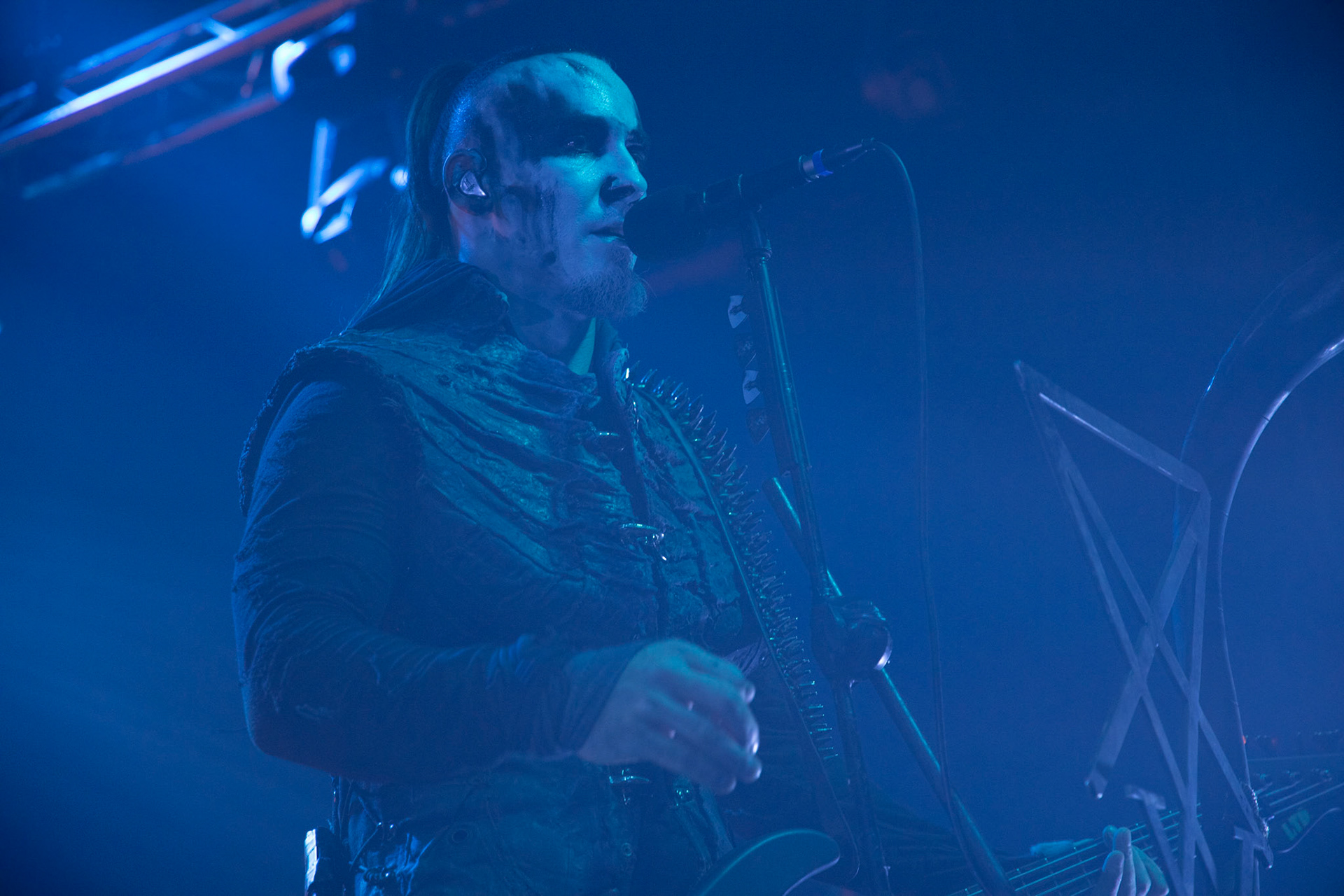 14.12.2018r. Behemoth koncert Merry Christless - Warszawa Progresja, Adam "Nergal" Darski – gitara, wokal prowadzący, 
Zbigniew "Inferno" Promiński – perkusja,
Tomasz "Orion" Wróblewski – gitara basowa, Patryk "Seth" Sztyber – gitara,  fot. Andrzej Wasilkiewicz/Reporter