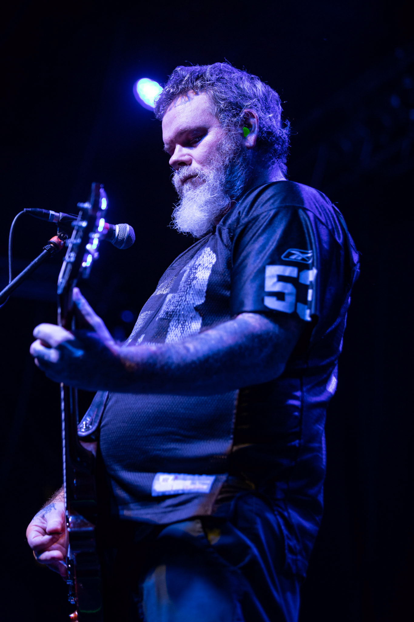Neurosis - USA Oakland - pionierzy post metalu w warszawskiej Progresji, formacja kalifornijczyków napędzana przez Scott Kelly i Steve von Till wyszła od sluge metal, industrial, doom metal, hardcore punk, grunge, southern rock, po noise rock. Produkcja Knock Out Productions, fot. Andrzej kaziq Wasilkiewicz/Reporter