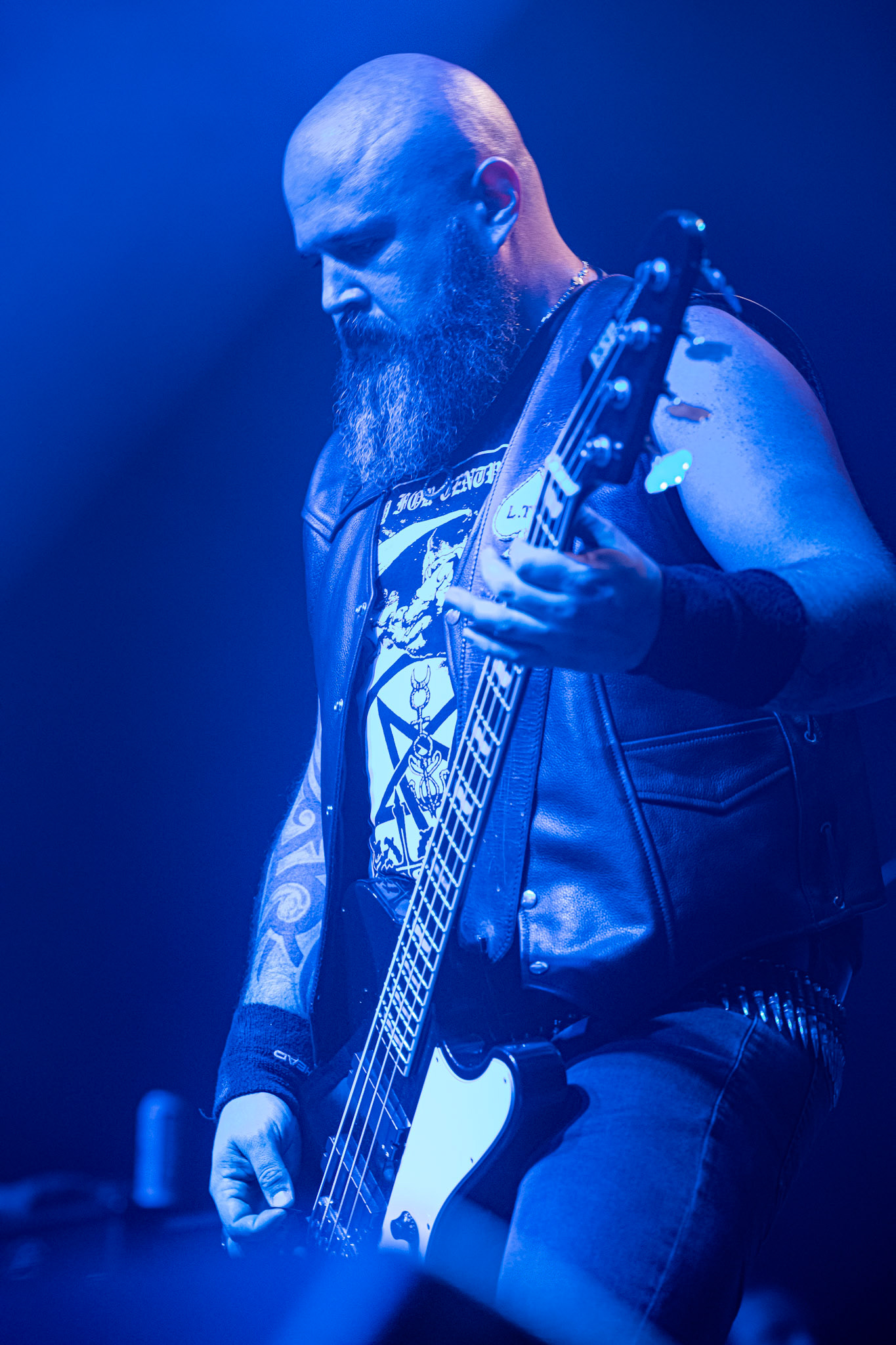 21.12.2019 Metalowa Wigilia 2019 w warszawskiej Progresji.
Koncert zespołu Infernal War, polski blackmetal.
Massive Music 
fot. Andrzej Wasilkiewicz/REPORTER