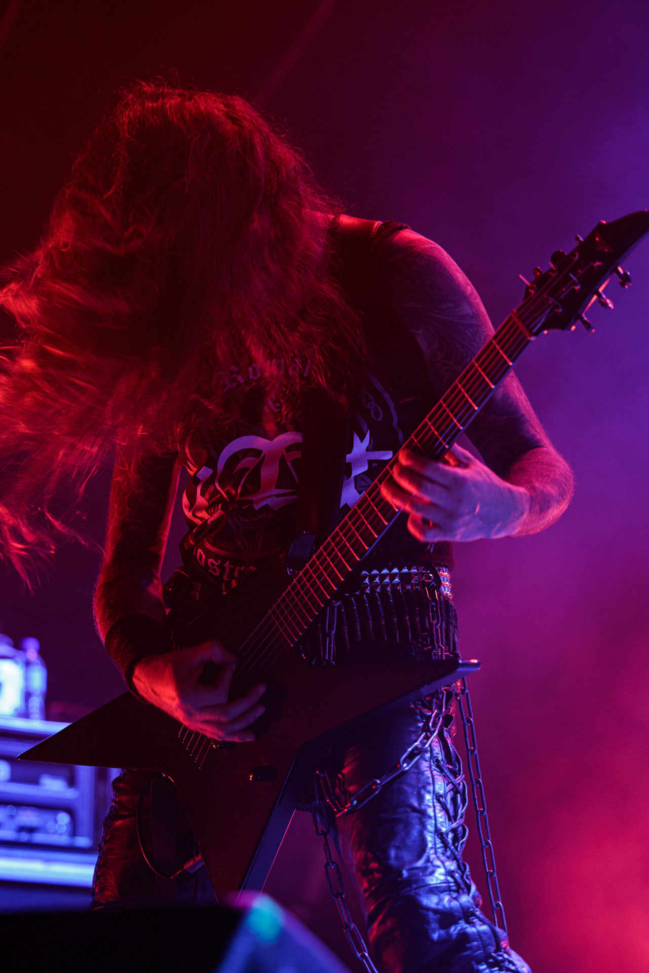 18.02.2022r - Azarath - jako gosc specjalny na warszawskim koncercie Vader w Progresji.n/z Marcin Skullripper – wokal, gitara, n/z Bartlomiej Bart Szudek – gitara, n/z Piotr P. Ostrowski – gitara basowa, n/z Zbigniew Inferno Prominski – perkusja, Left Hand Sounds, Knock Out Productions, Massive Music,fot. Andrzej Wasilkiewicz/Reporter