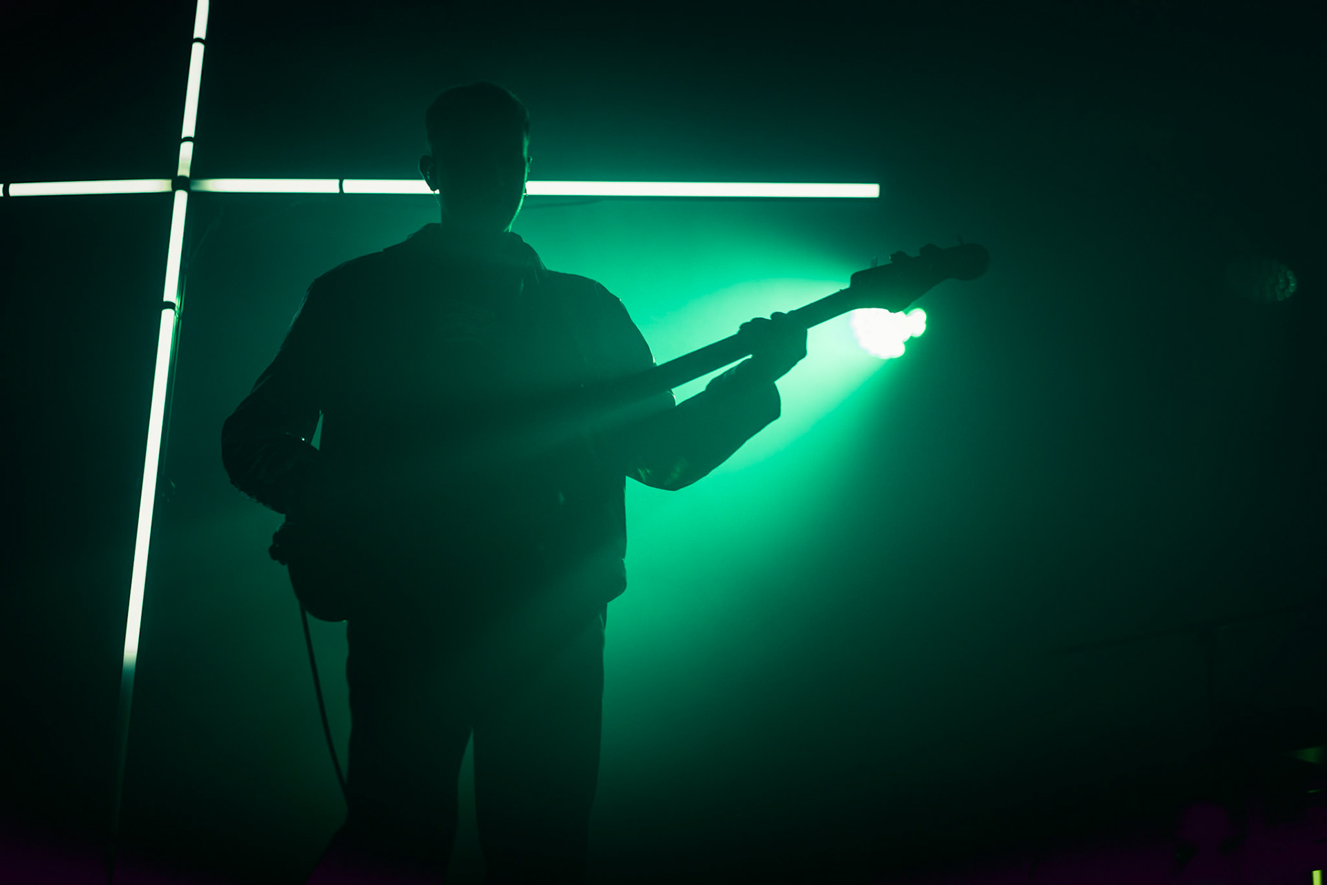 2023.12.15 WalusKraksaKryzys - Klub Stodola Warszawa wlasc. Sebastian Lukasz Gugulski – polski muzyk, grajacy muzyke z pogranicza indie rocka, post-punk revival i poezji spiewanej.fot. Andrzej Wasilkiewicz/REPORTER