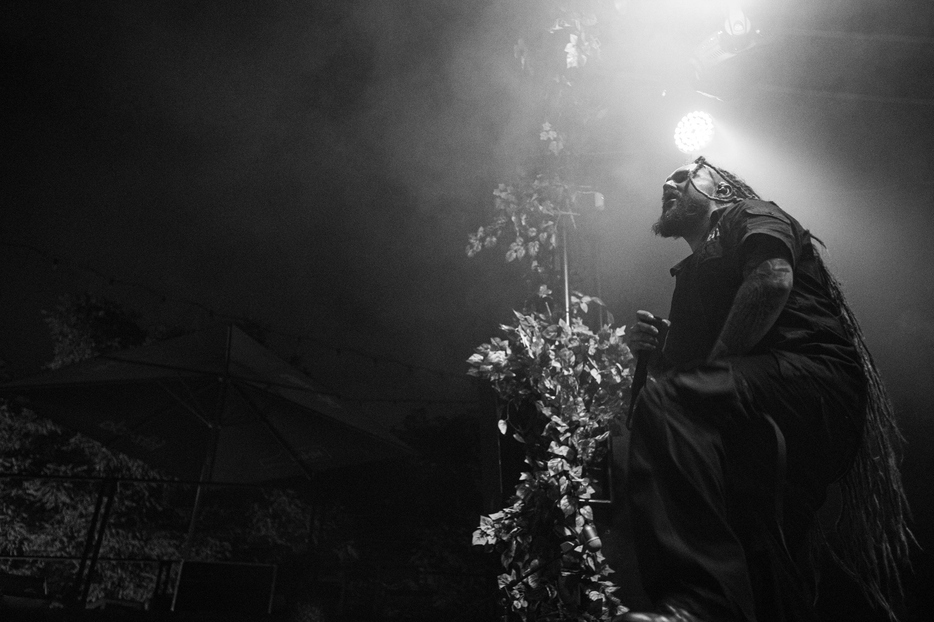 28.08.2021 Decapitated - koncert, Warszawa klub REJS,Lato w Plenerze, Winiary Bookings, Mystic Production, Nuclear Blast,n/z Rafal Rasta Piotrowski – wokal, Fot. Andrzej Wasilkiewicz/Reporter