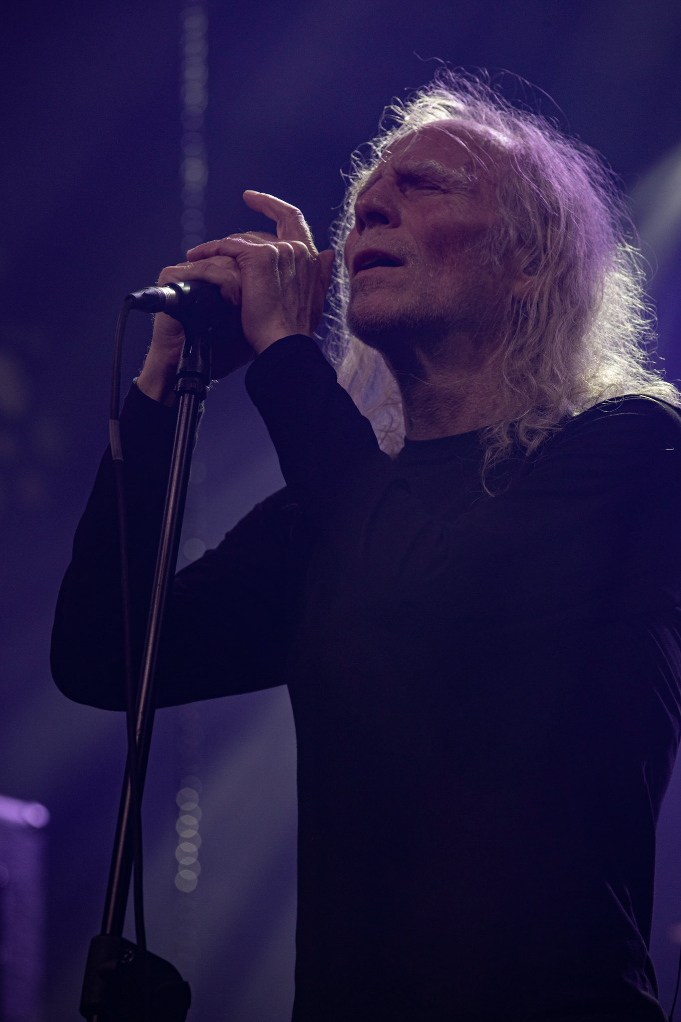 12.09.2021 - KAT i Roman Kostrzewski - koncert "Do zobaczenia w piekle" Wroclaw, Centrum Koncertowe A2.  Roman Kostrzewski – wokal, fot. Andrzej kaziq Wasilkiewicz